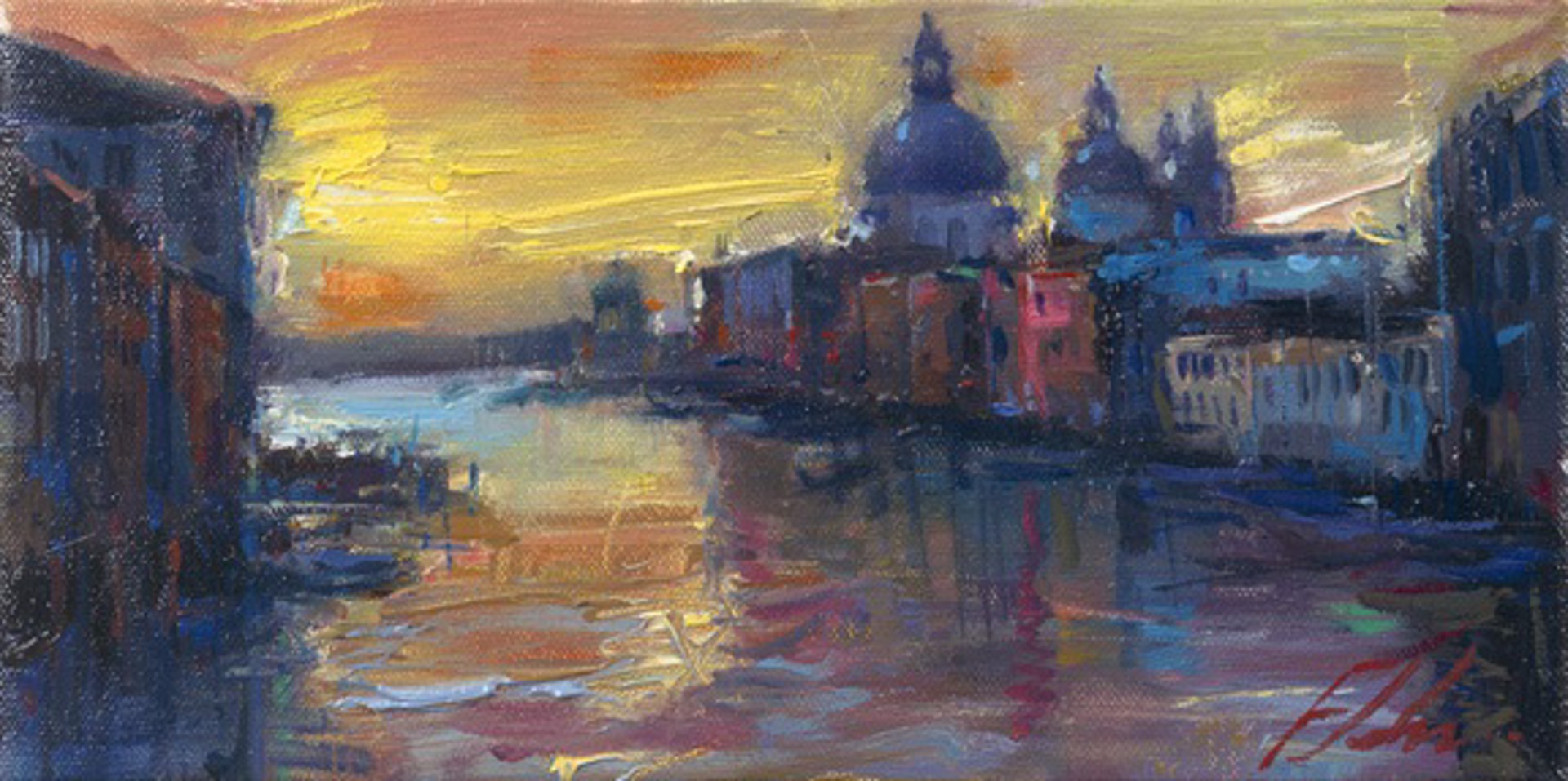Grand Canal, Venice Postcards From Around the World by Michael Flohr