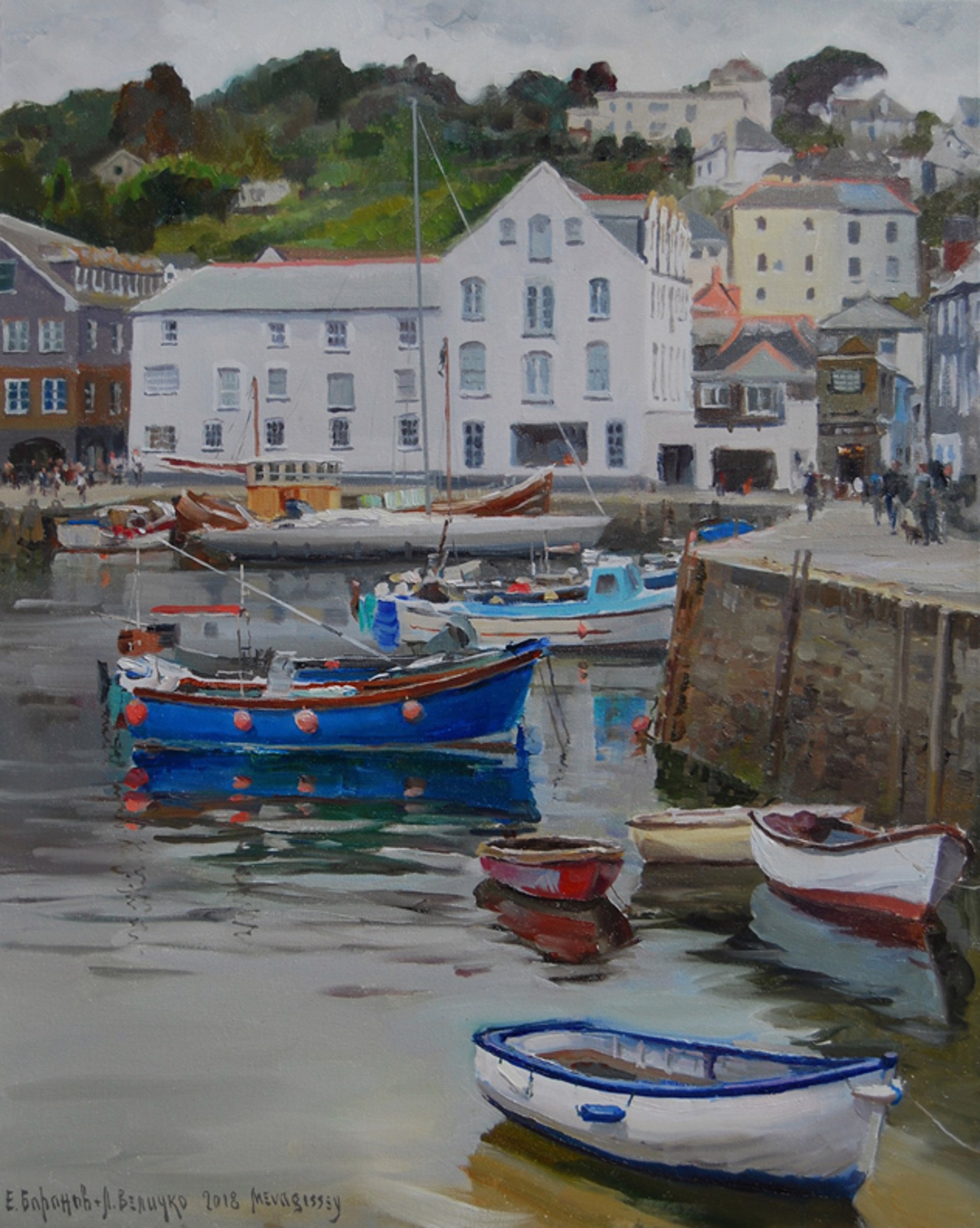 Cornwall in Porcelain Tones by Evgeny & Lydia Baranov