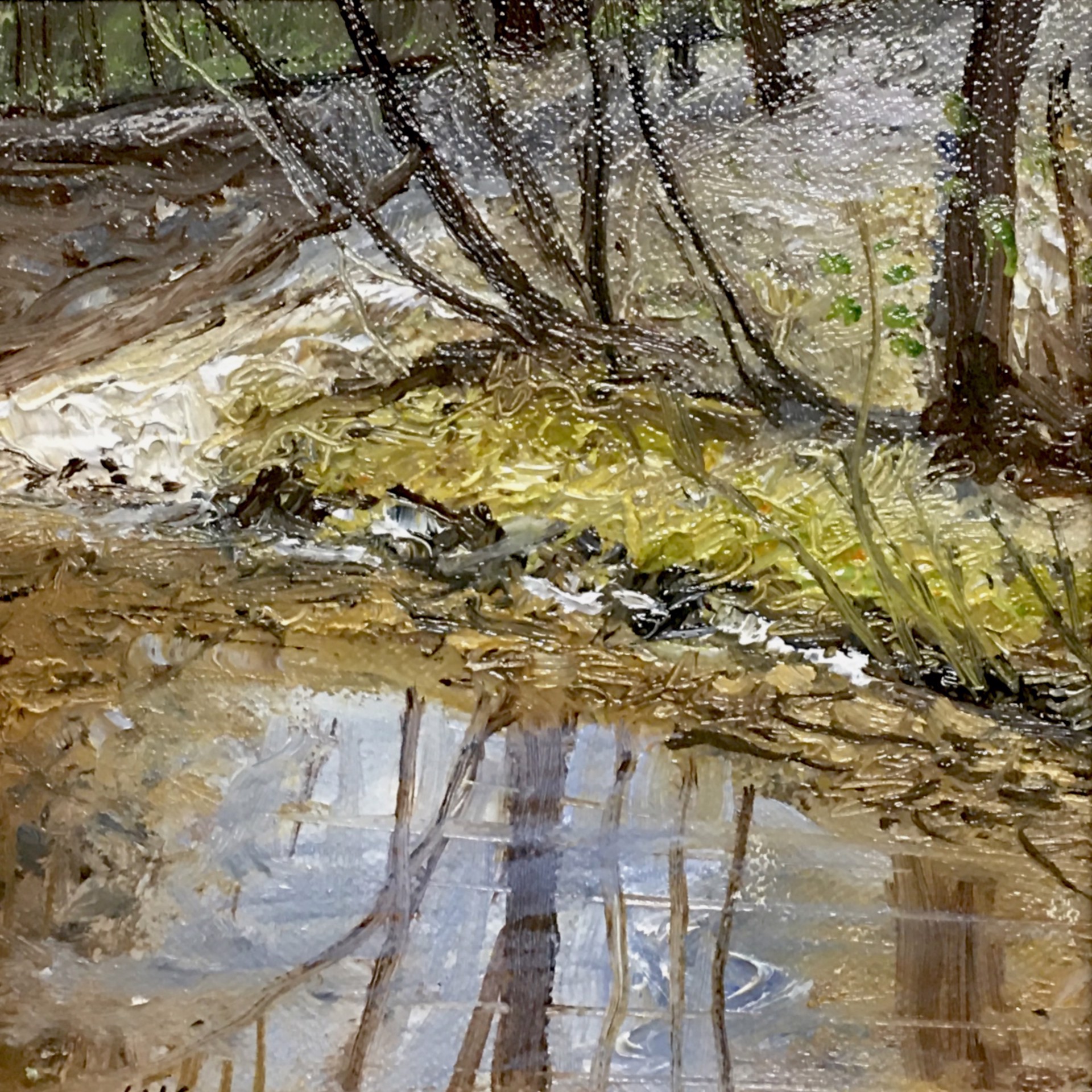 Creek Study by Frank Baggett