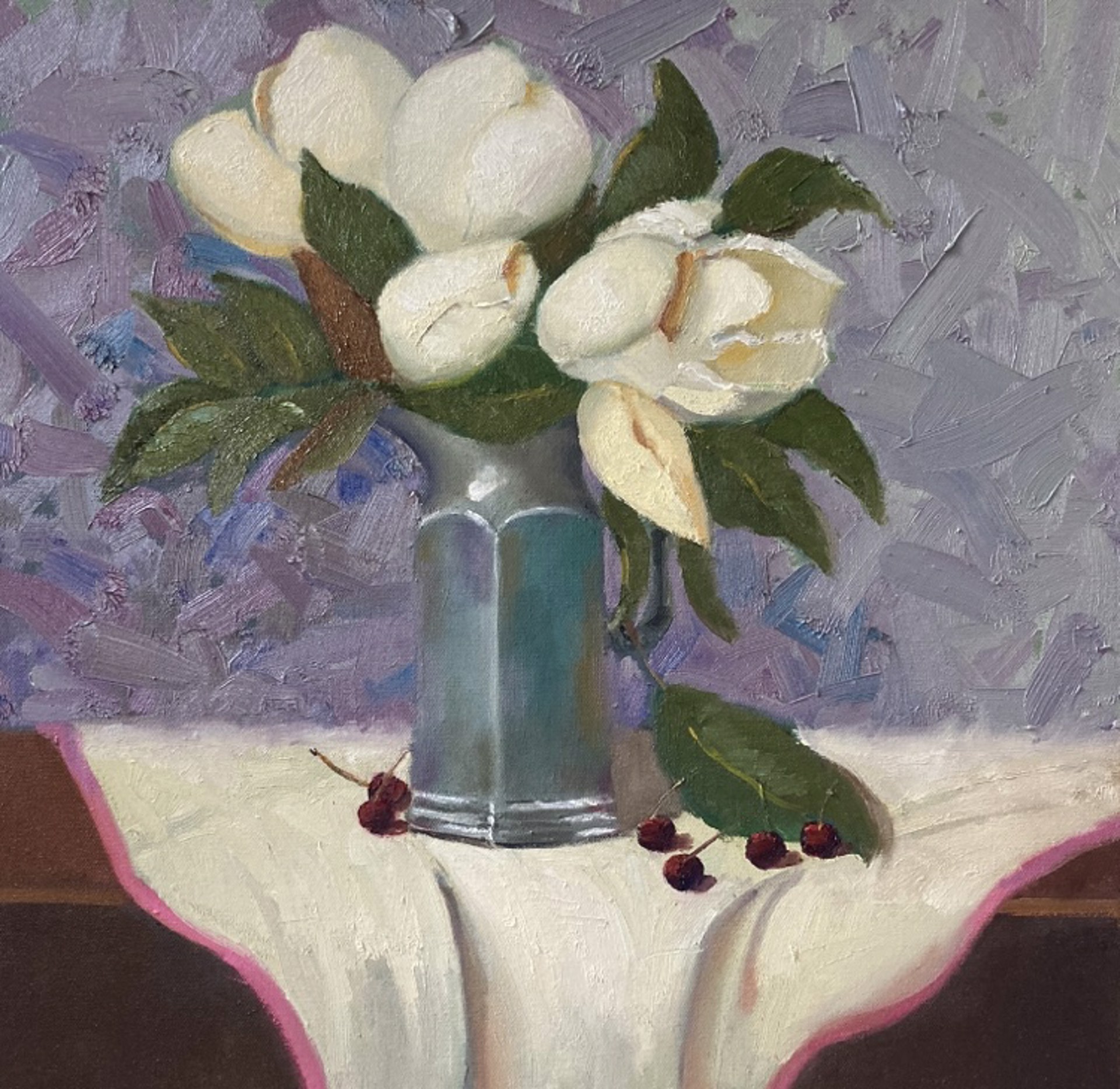 Early Magnolia Blooms by Jim Cobb