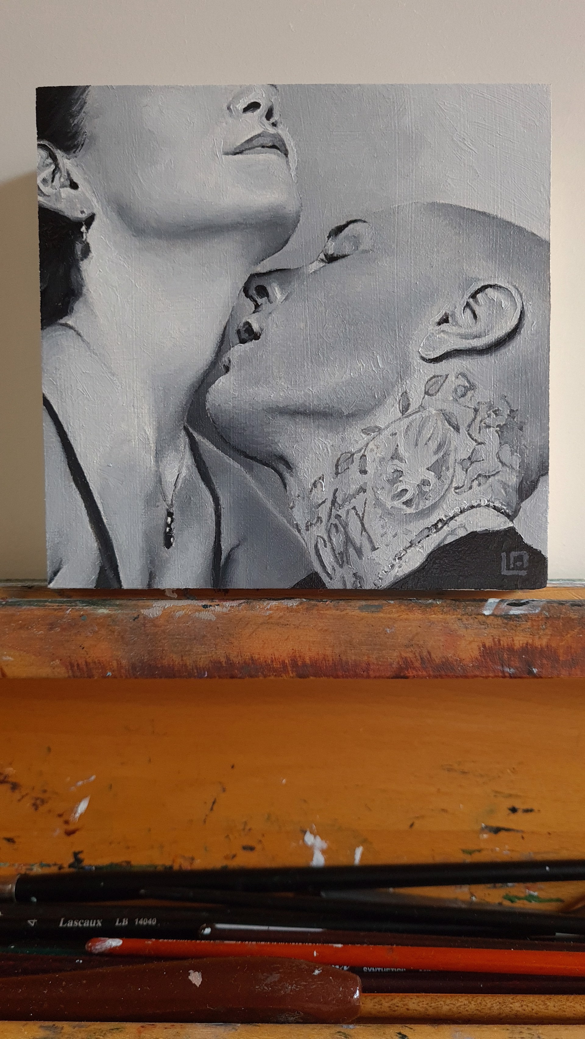 The Kiss #2 by Linda Delahaye