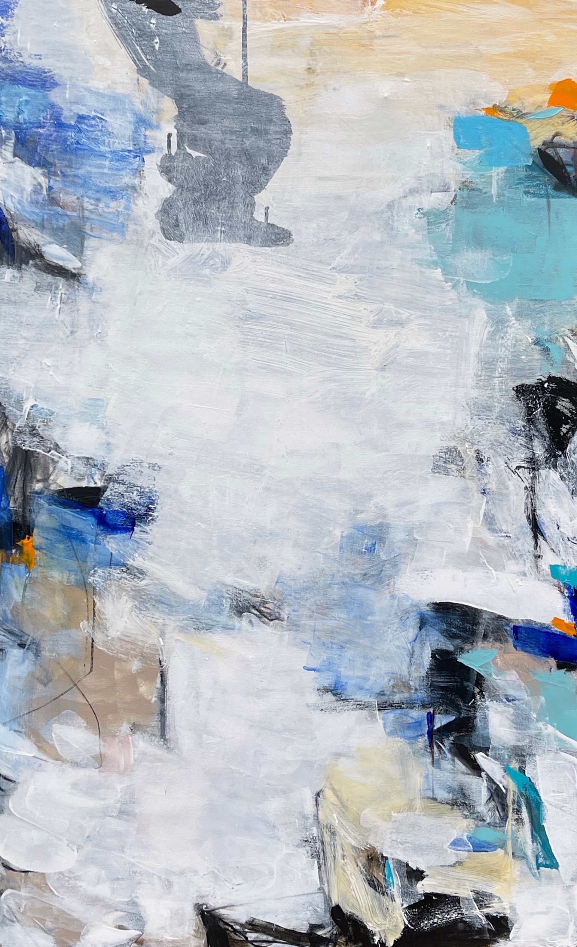 Cobalt Symphony I by Charlotte Foust