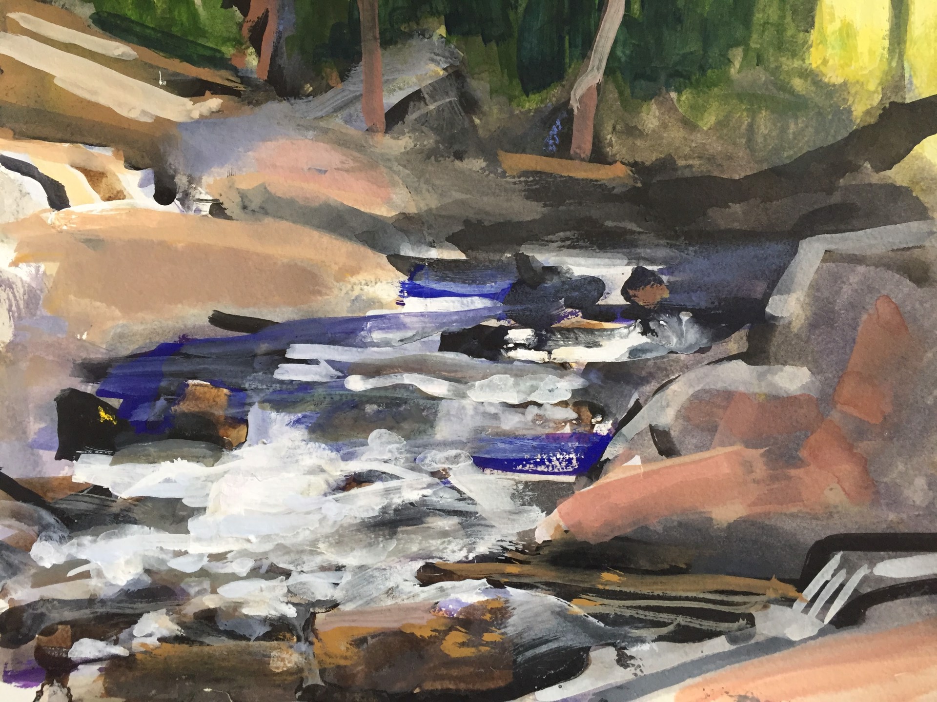 Stream Bed by Donald Beal