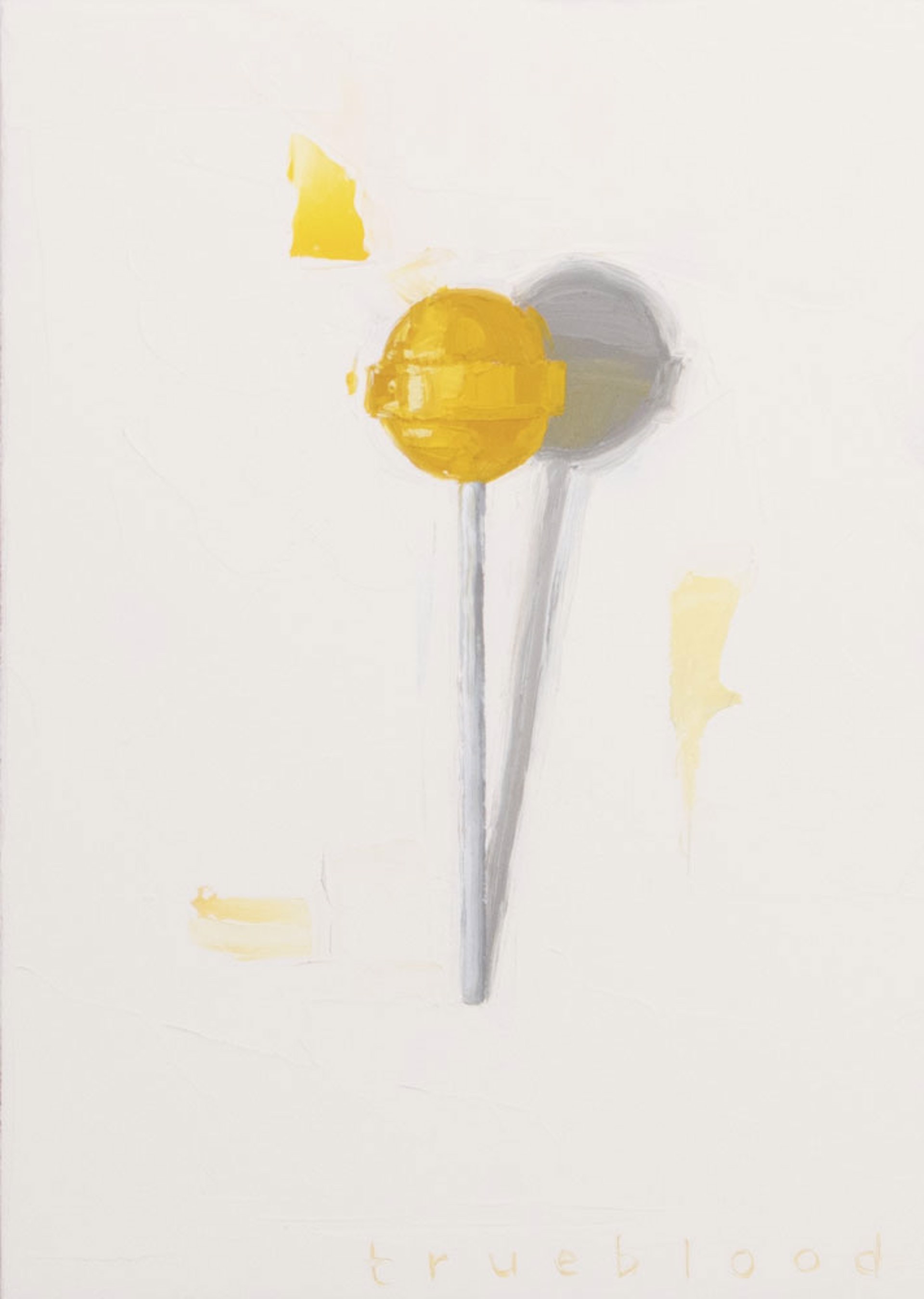 Yellow Lollipop by Megan Trueblood