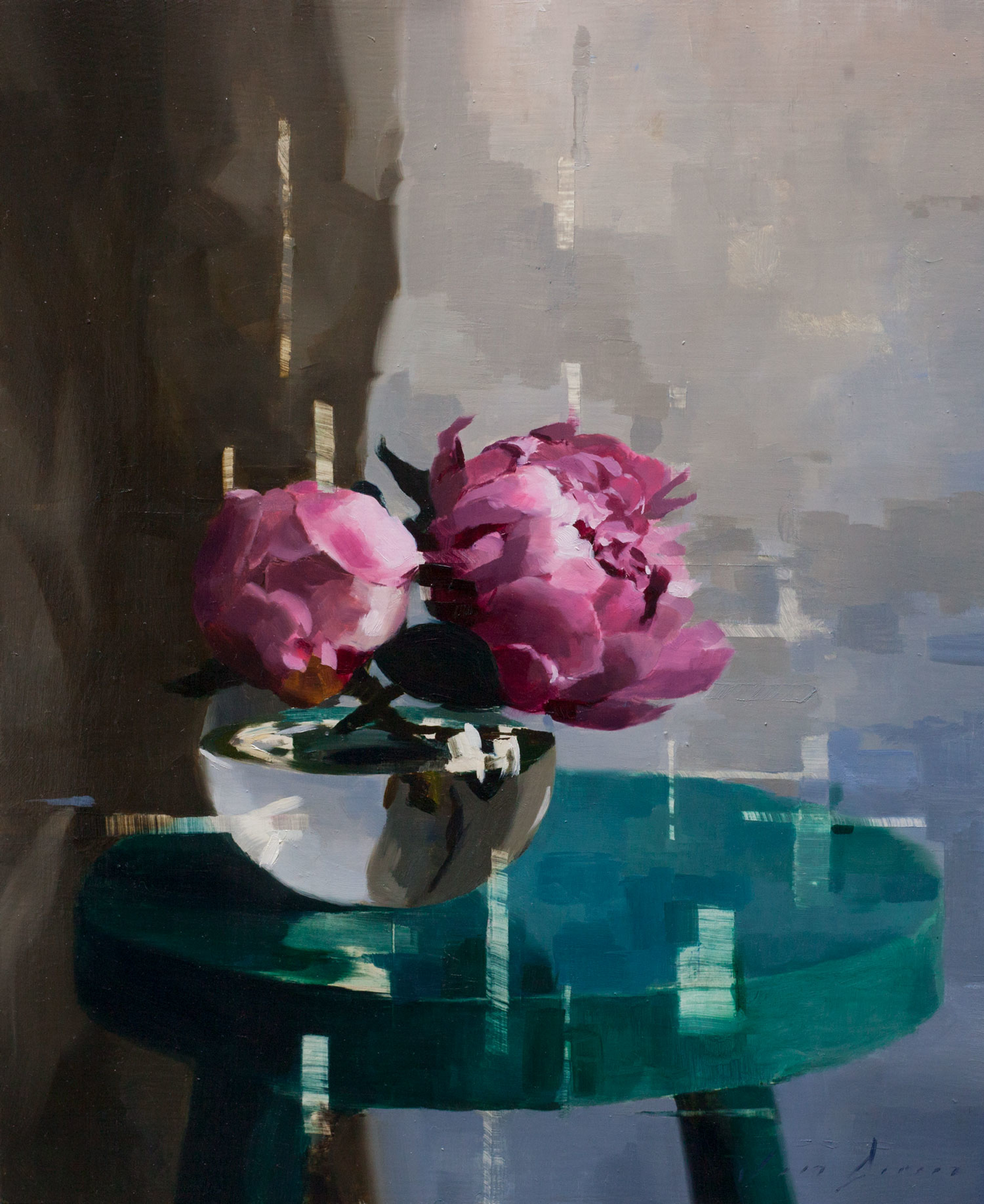 Peonies in the Afternoon by Jon Doran
