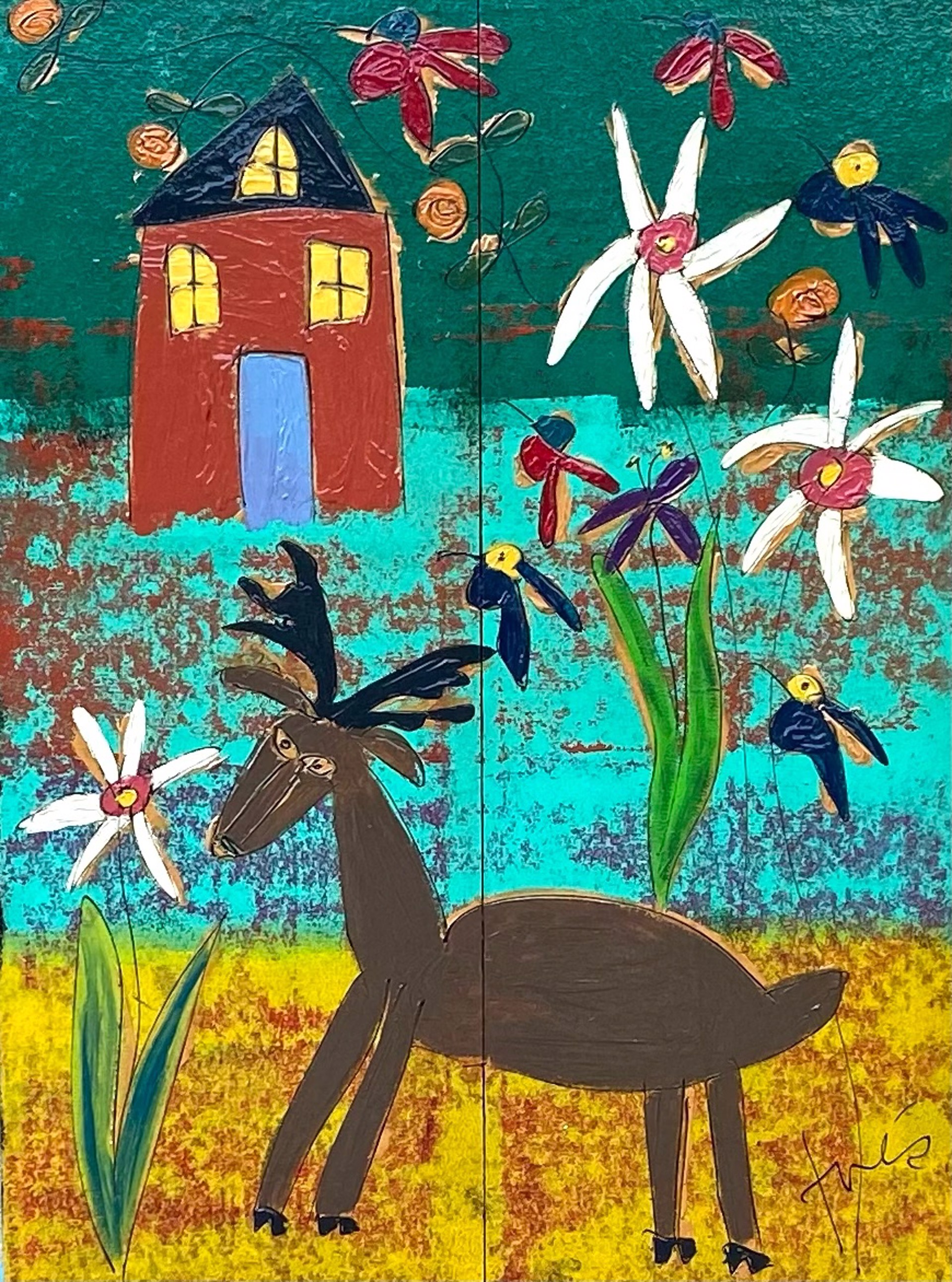 Deer Garden by Trés Taylor