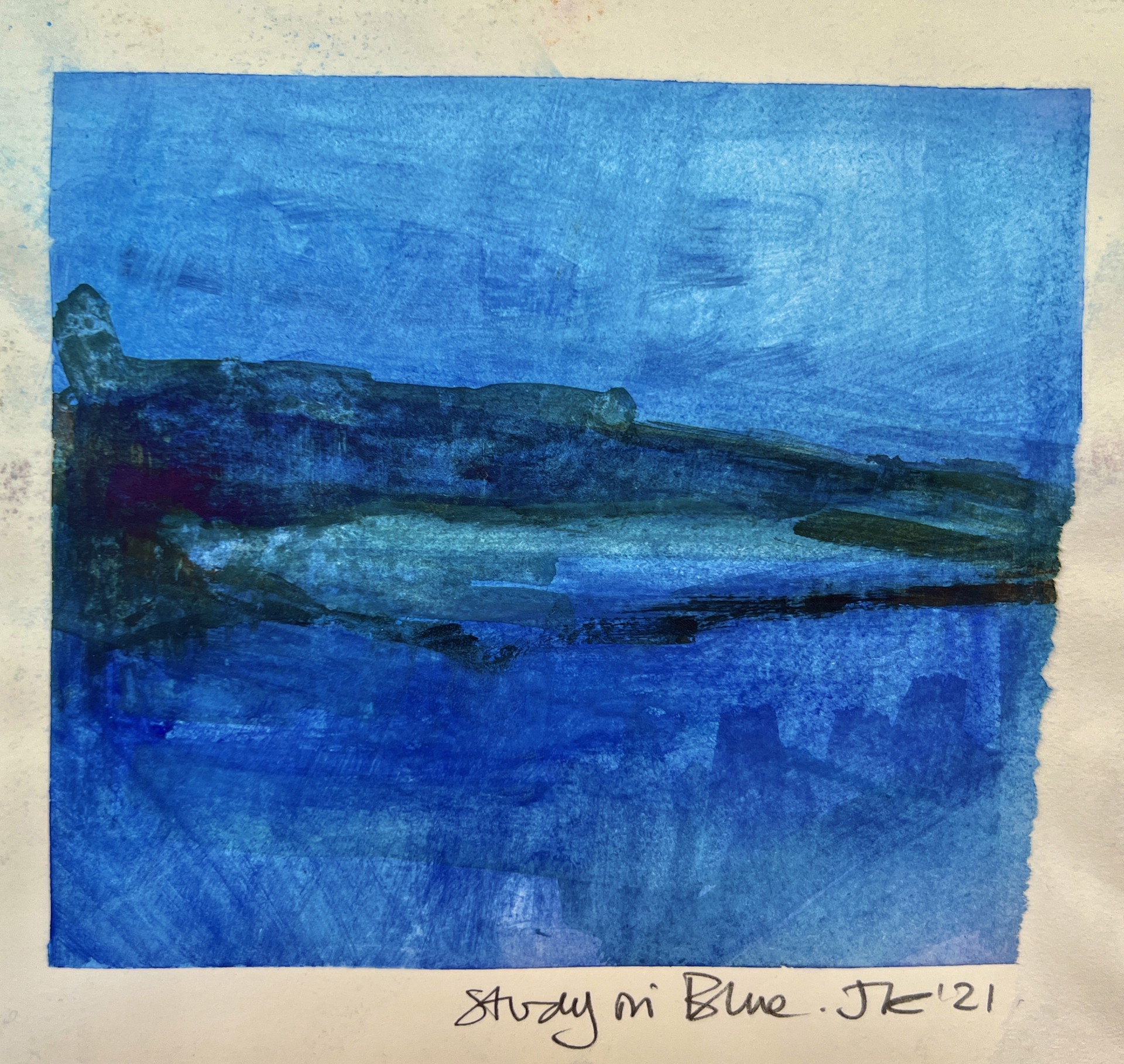 Study in Blue by Jane Kell