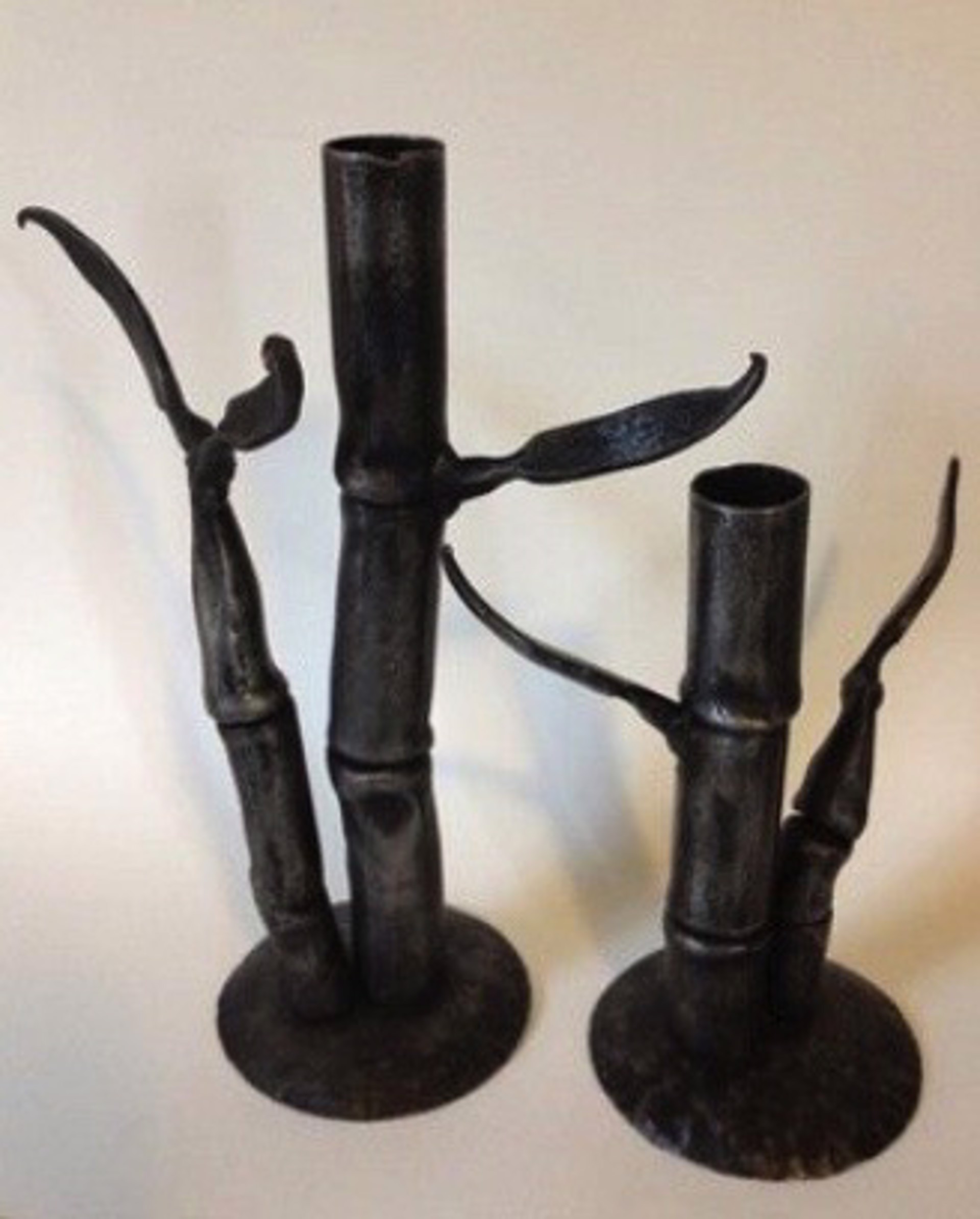 Bamboo Candlestick holders set by Corrina Sephora