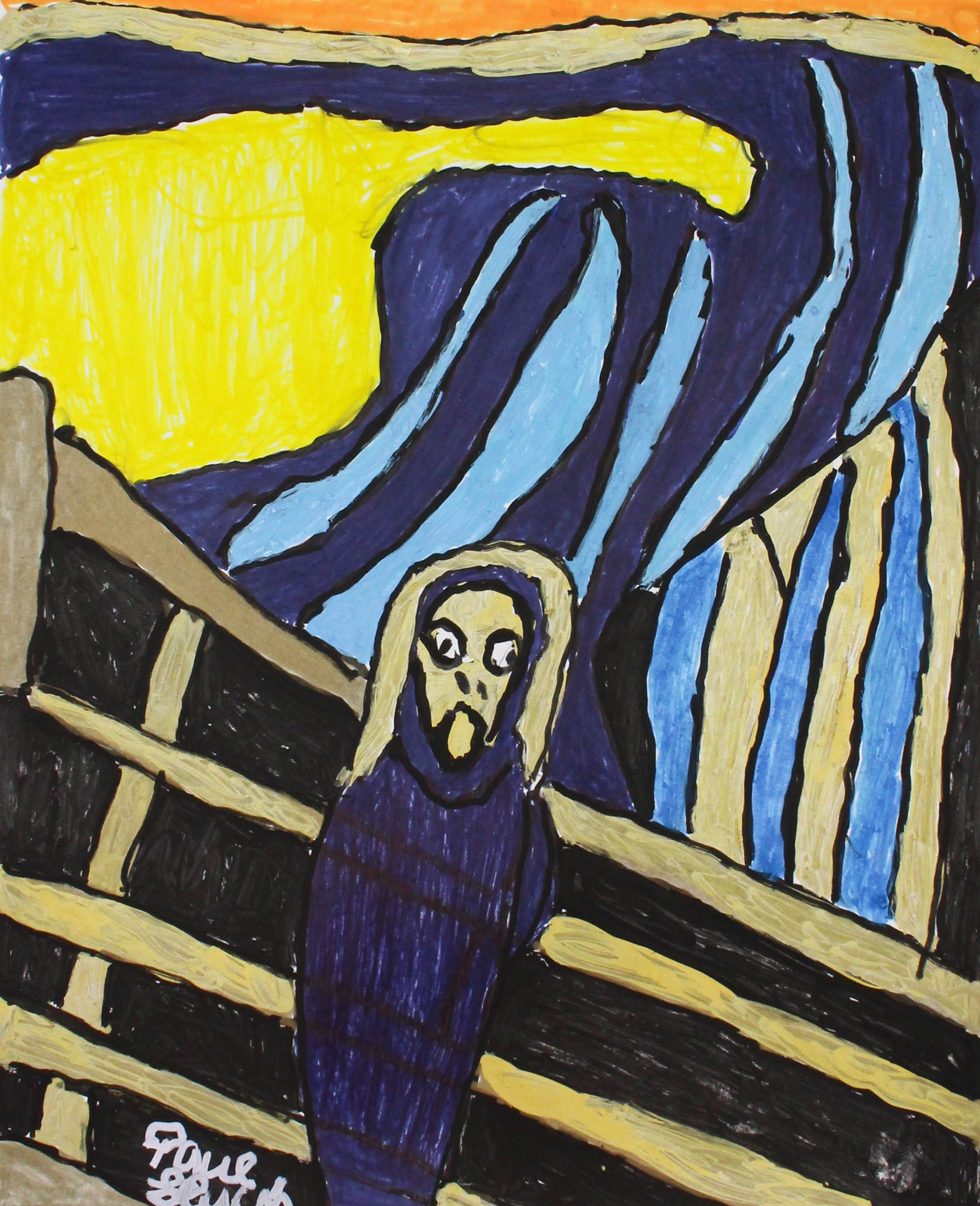 The Scream 2 by Paul Lewis