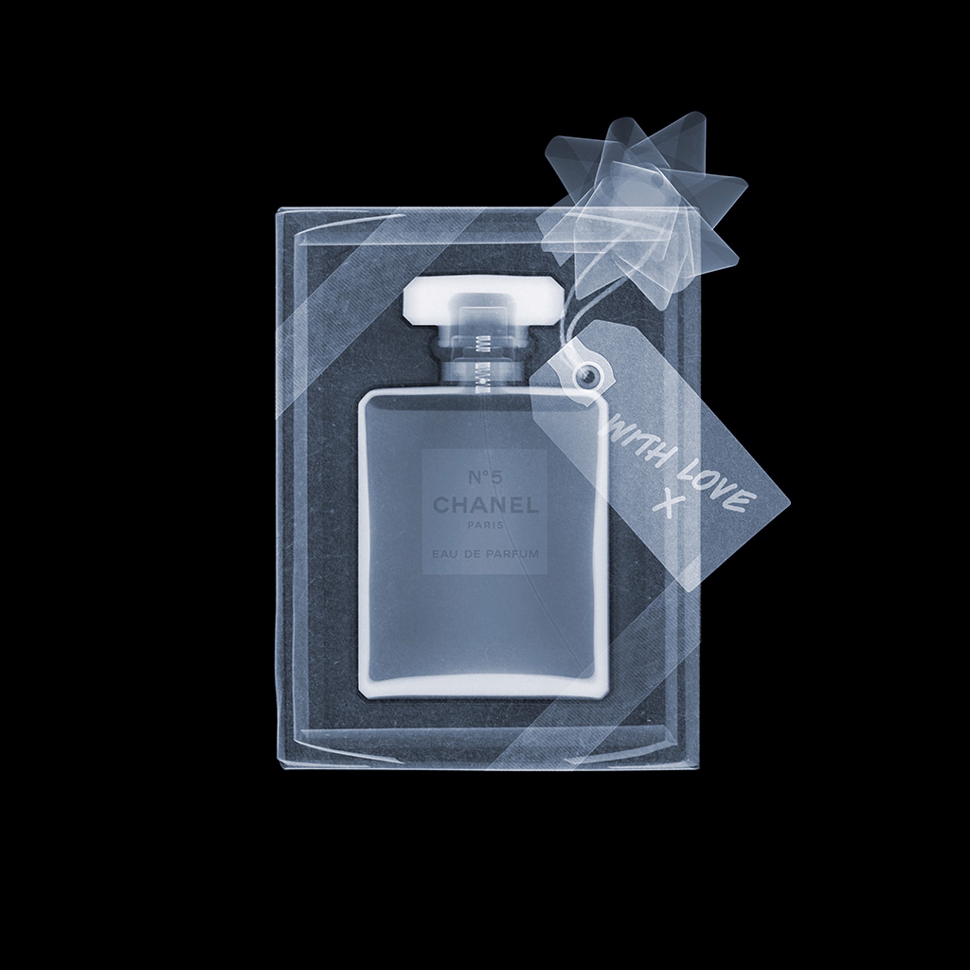Chanel No. 5 With Love by Nick Veasey