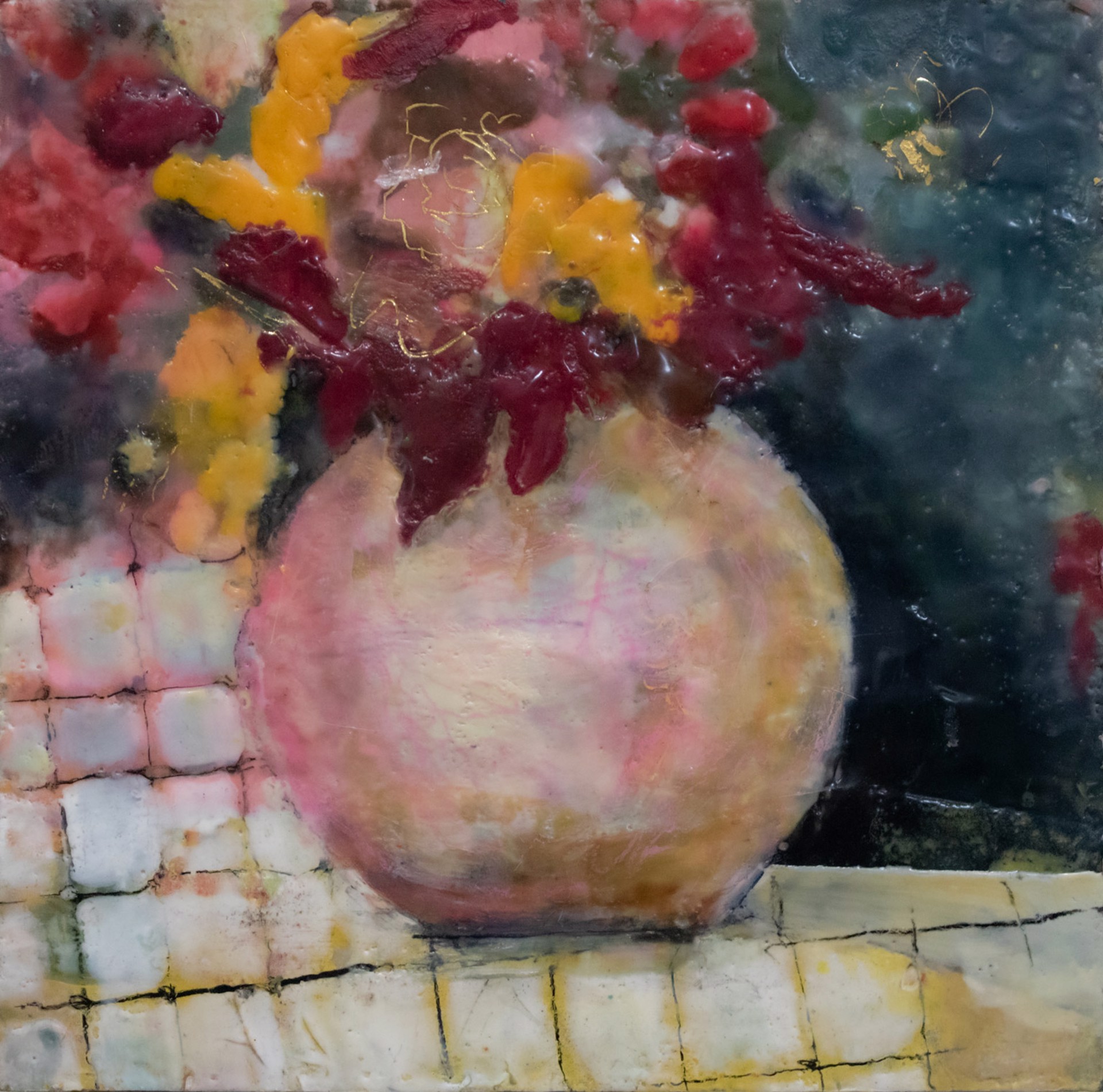 Evening on the Terrace by Lorra Kurtz