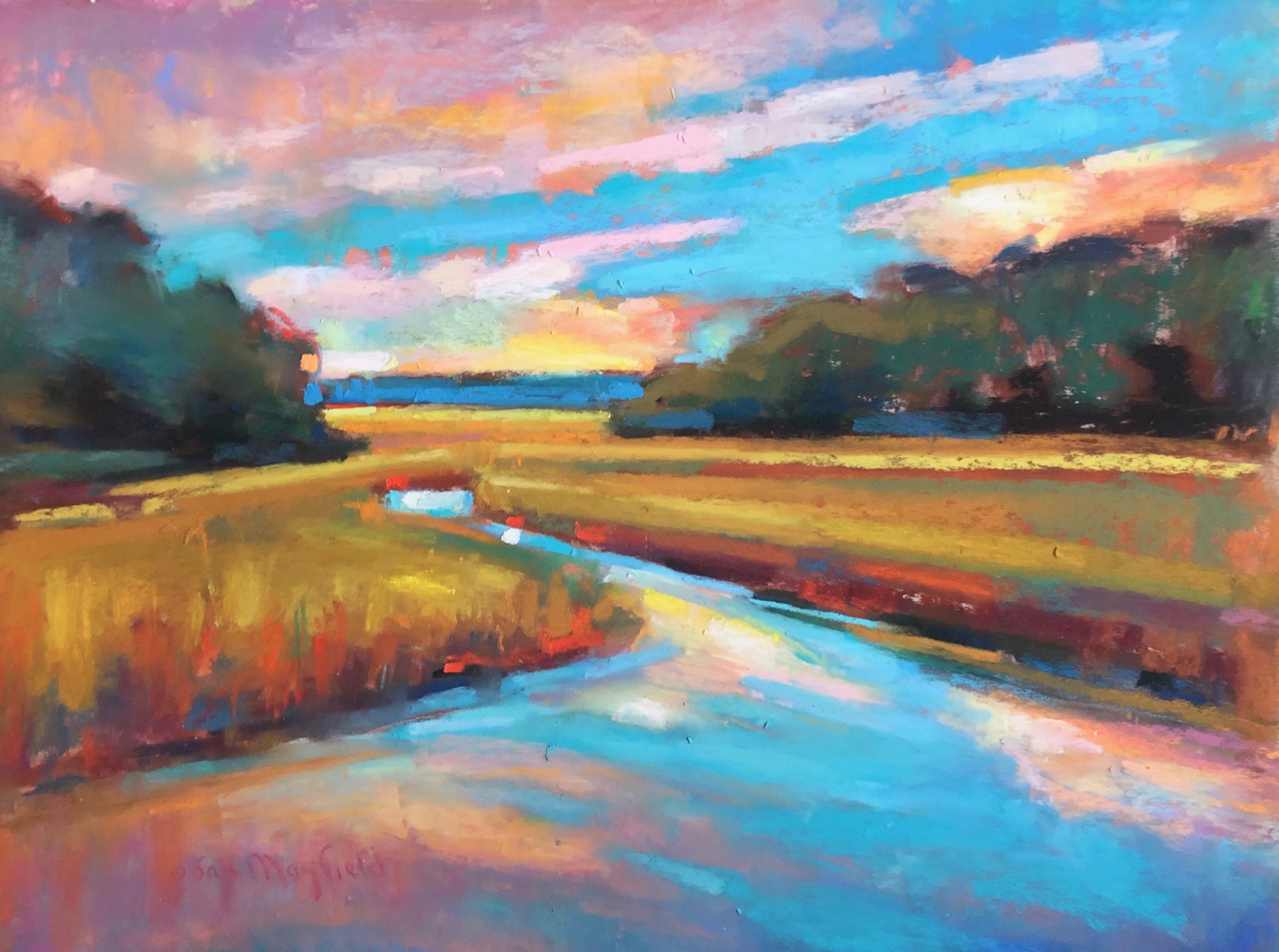 Tidal Creek in May by Susan Mayfield