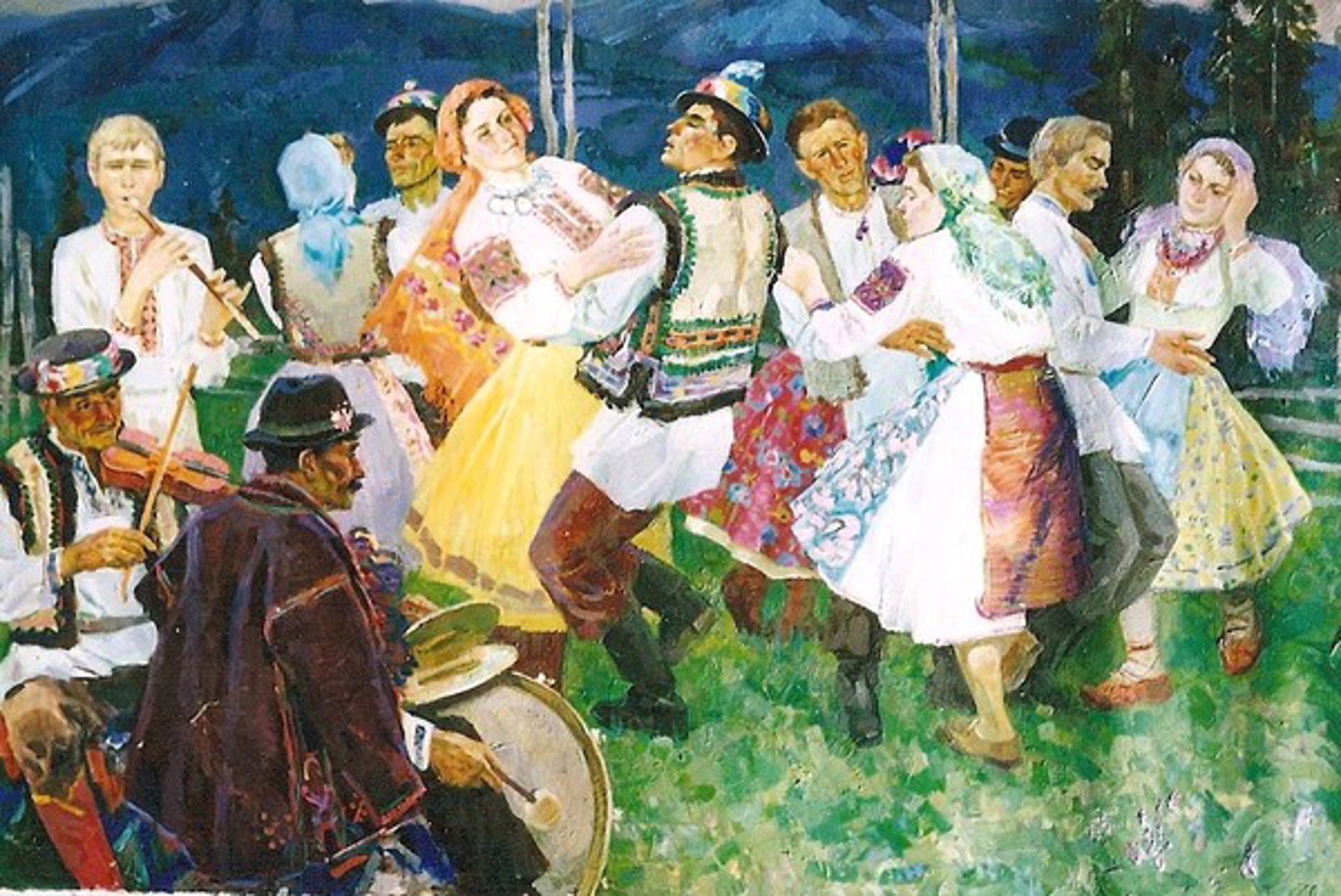 Carpathian Festival by Tamara Danilenko
