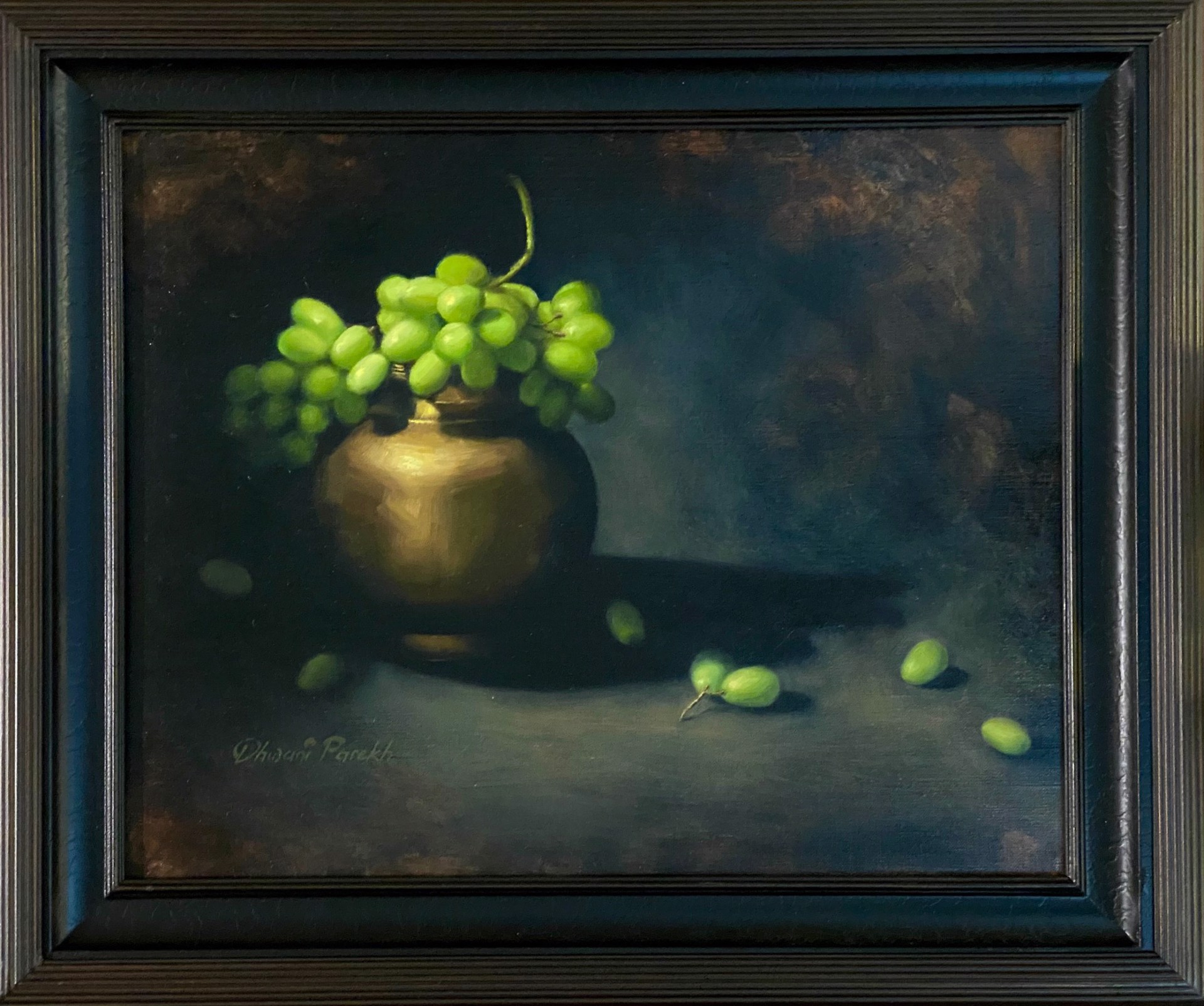 Brass and Grapes by Dhwani Parekh
