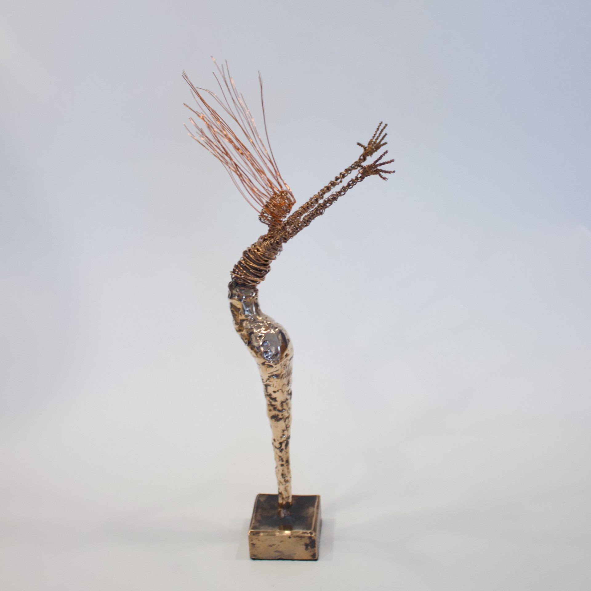 Bronze Arms Up by Rachel Ducker