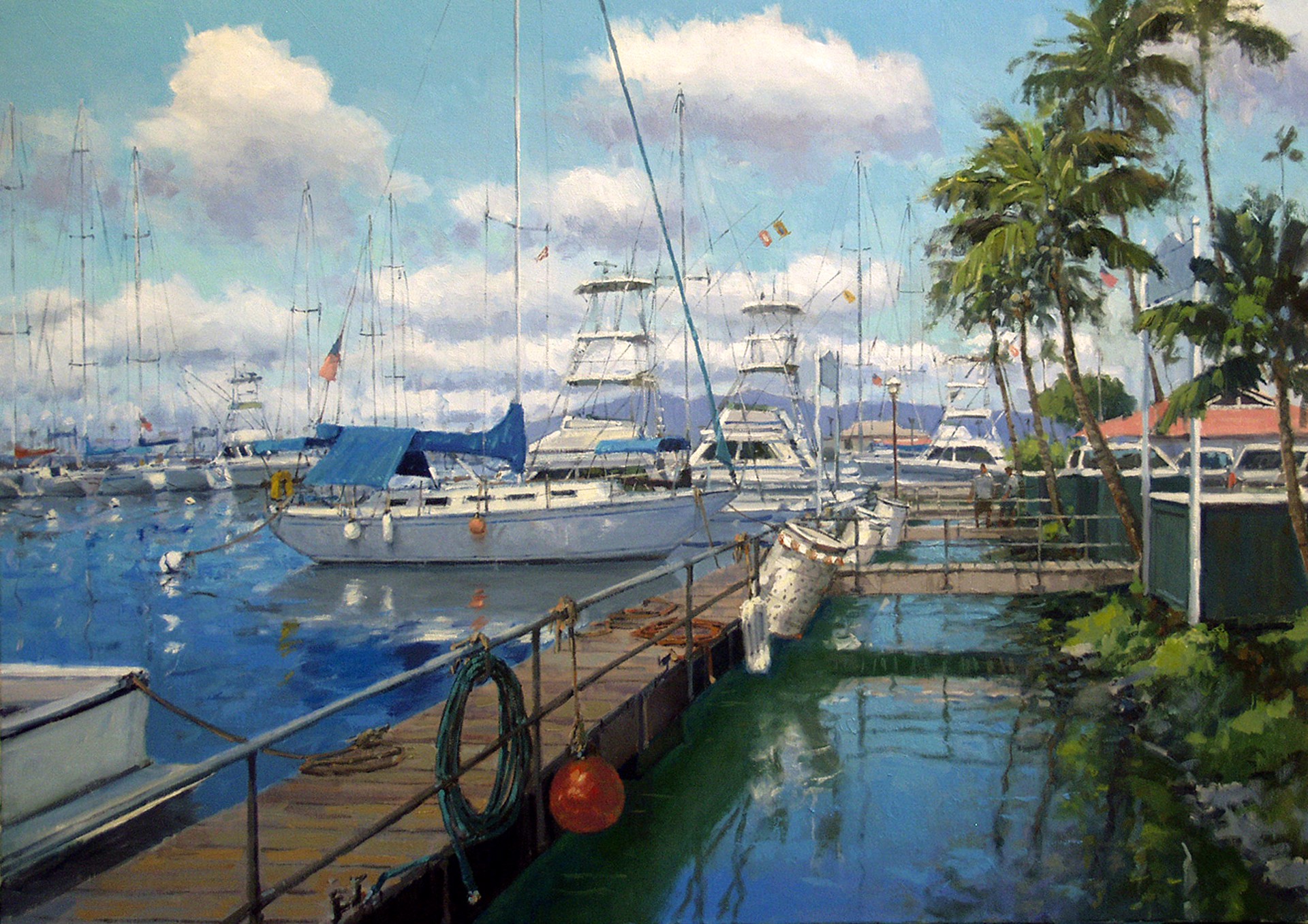 Lahaina Perfection - Lahaina Harbor by Ronaldo Macedo