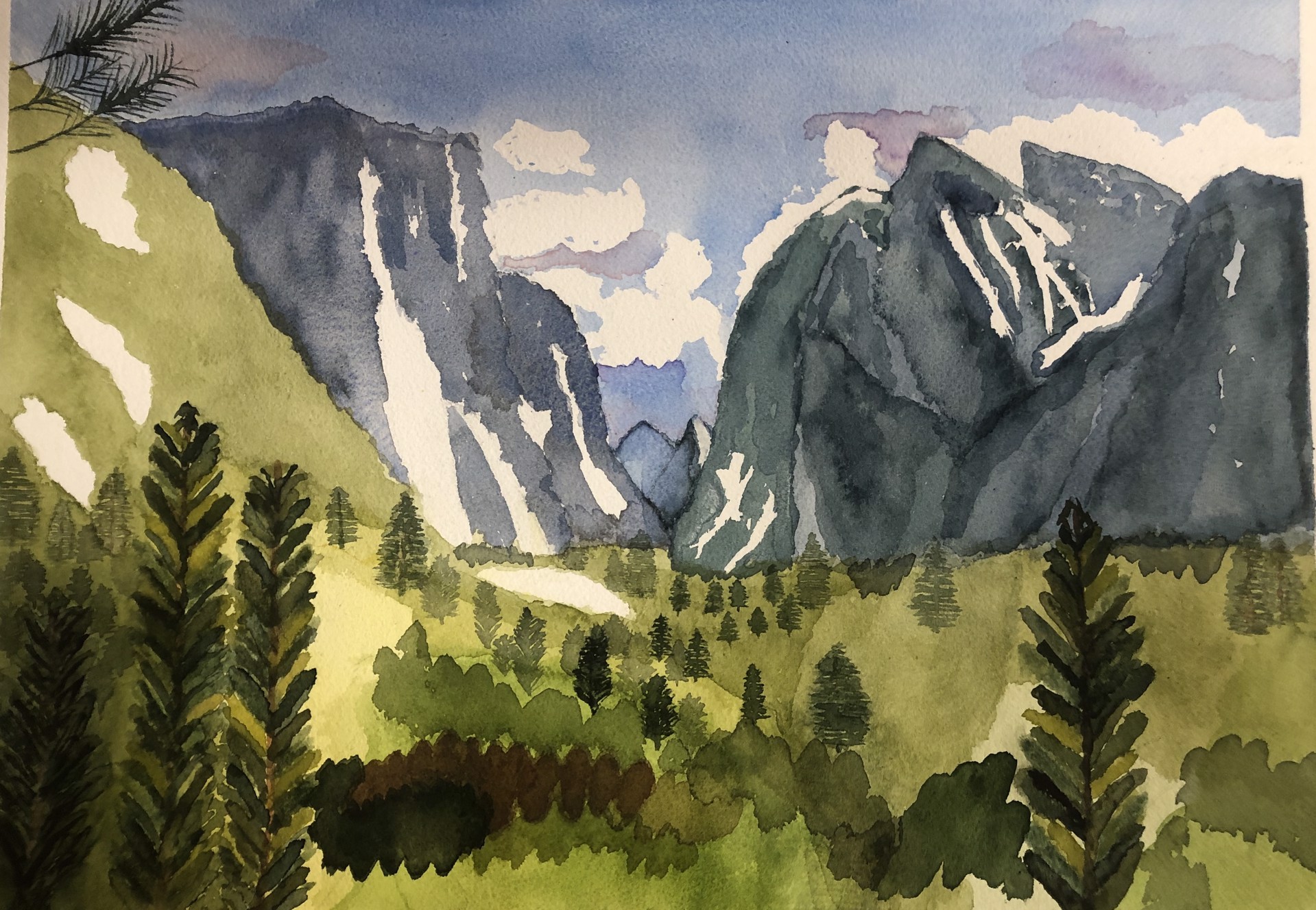 Tunnel View, Yosemite by Steven Lustig