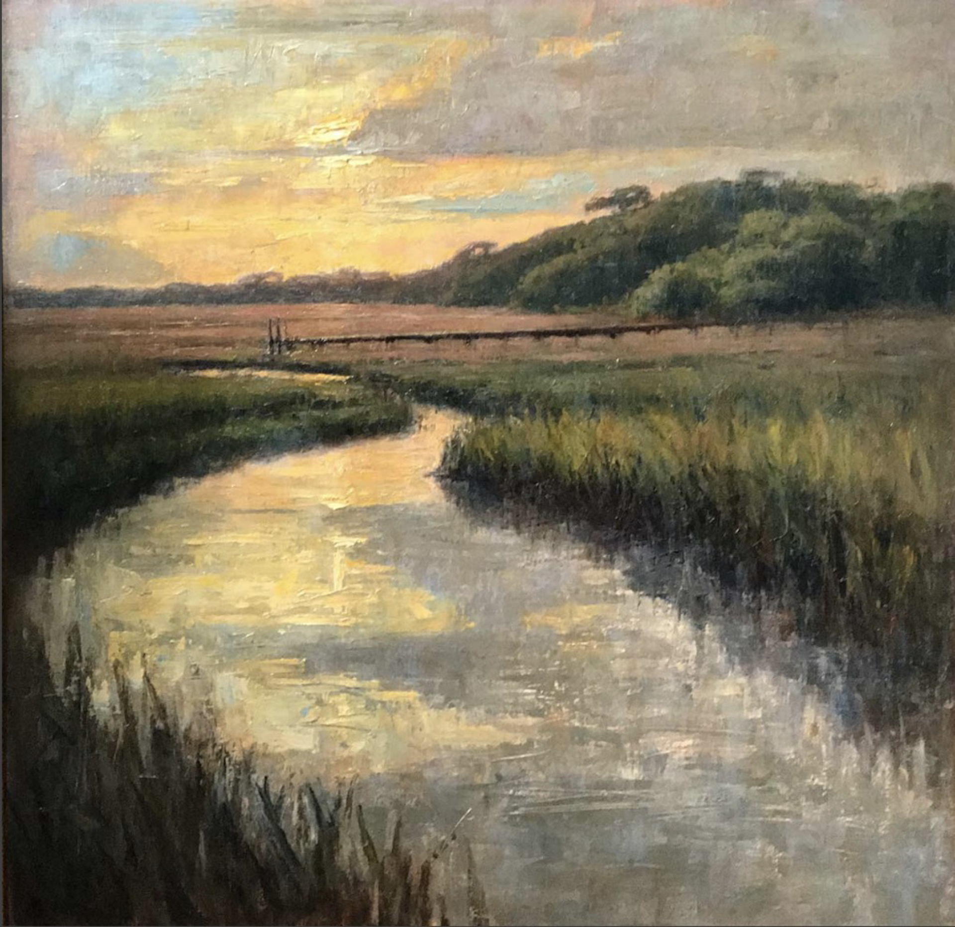 Marsh at Sunset by Brett Weaver