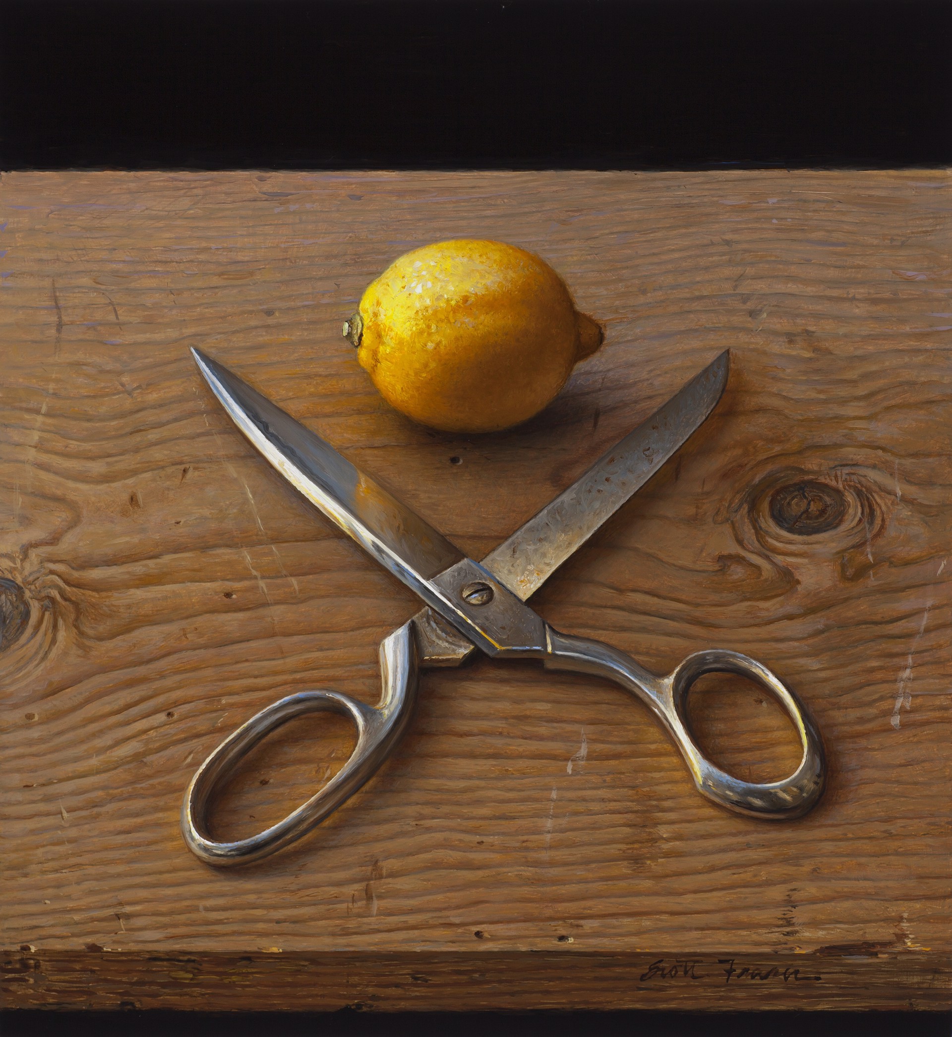 Lemon and Scissors by Scott Fraser