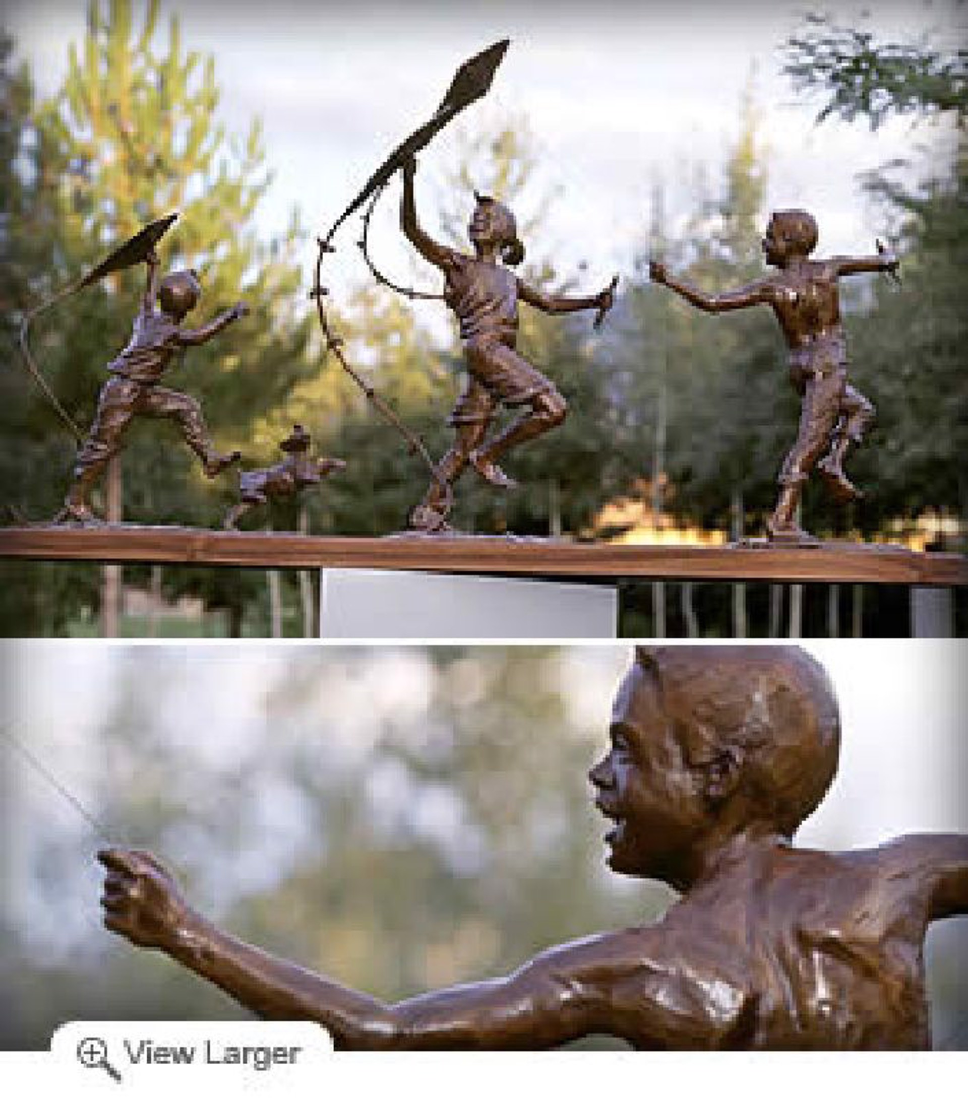 Windy Days by Gary Lee Price (sculptor)