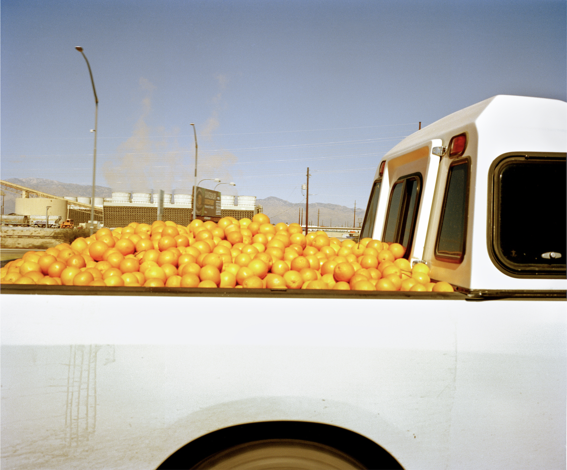 Orange Truck by Ben Sklar