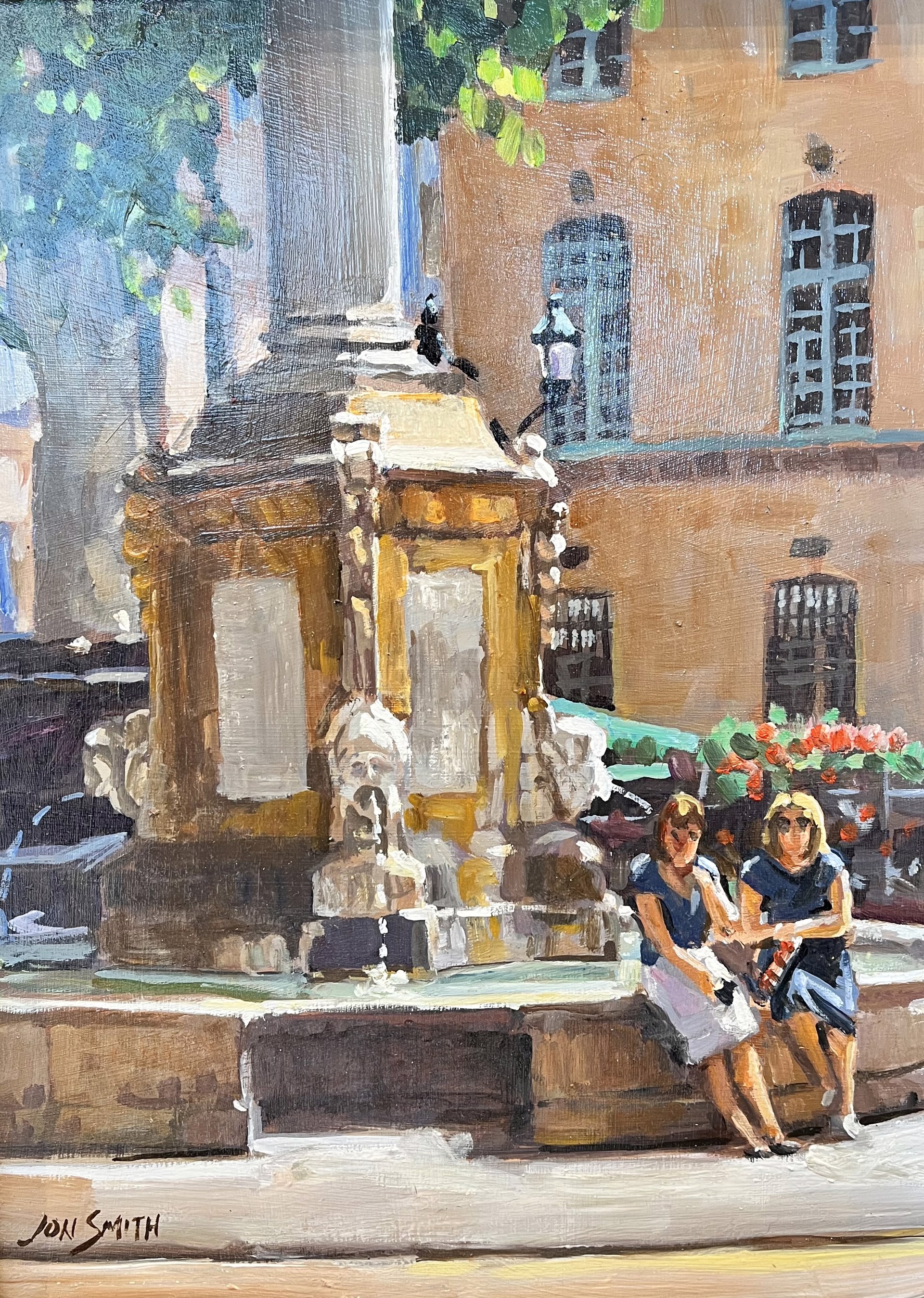 Fountain Aix En Provence by Jon Smith