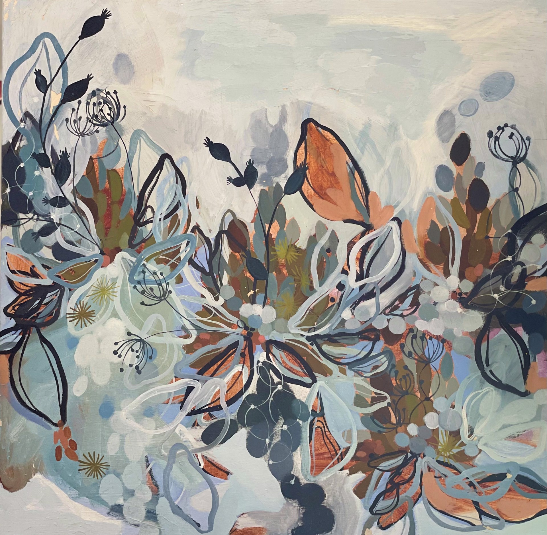Winter Plant Composition VIII by Jennifer Scott McGlaughlin