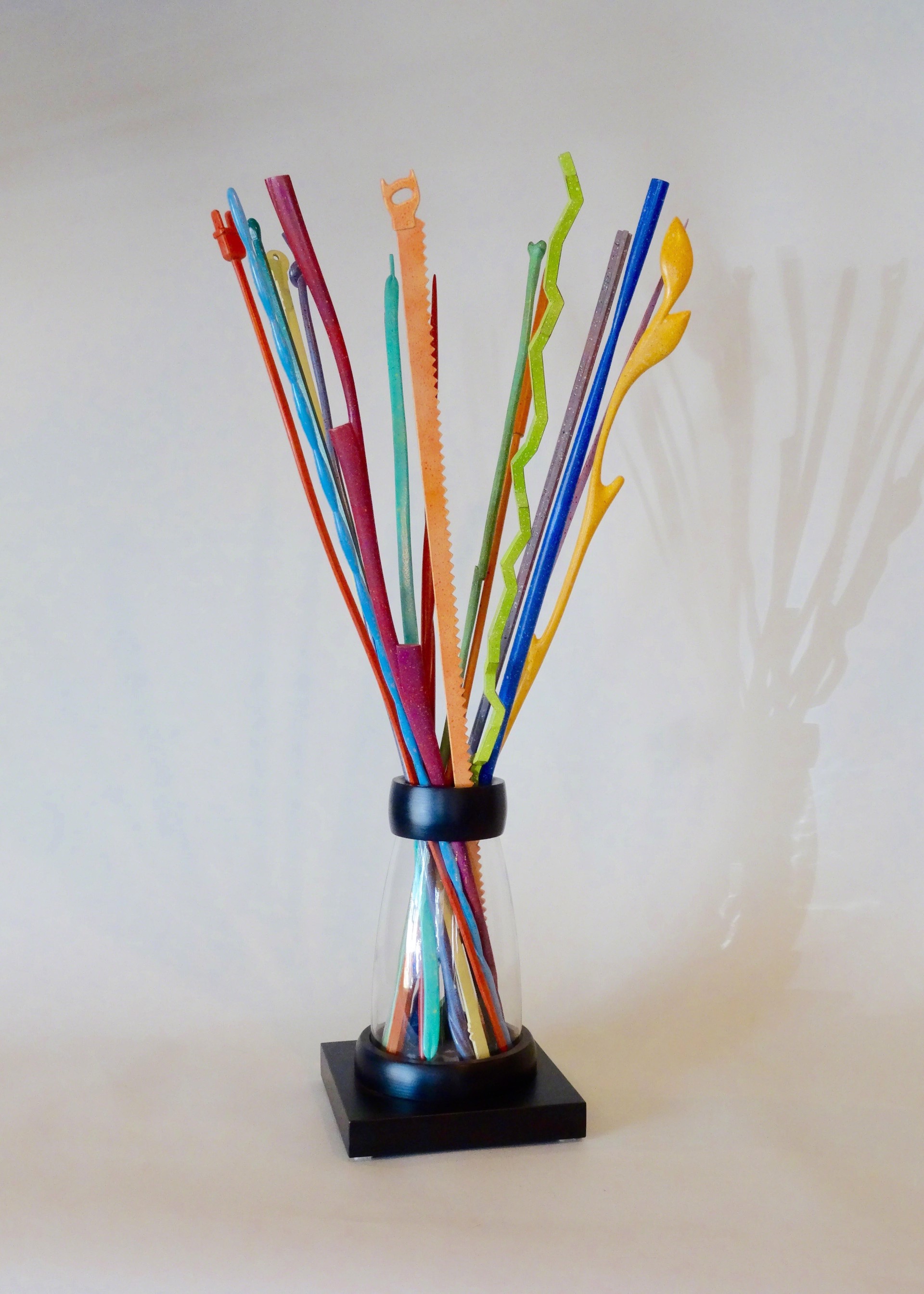 Vase of Colorful Sticks (SMALL) by Sean O'Meallie