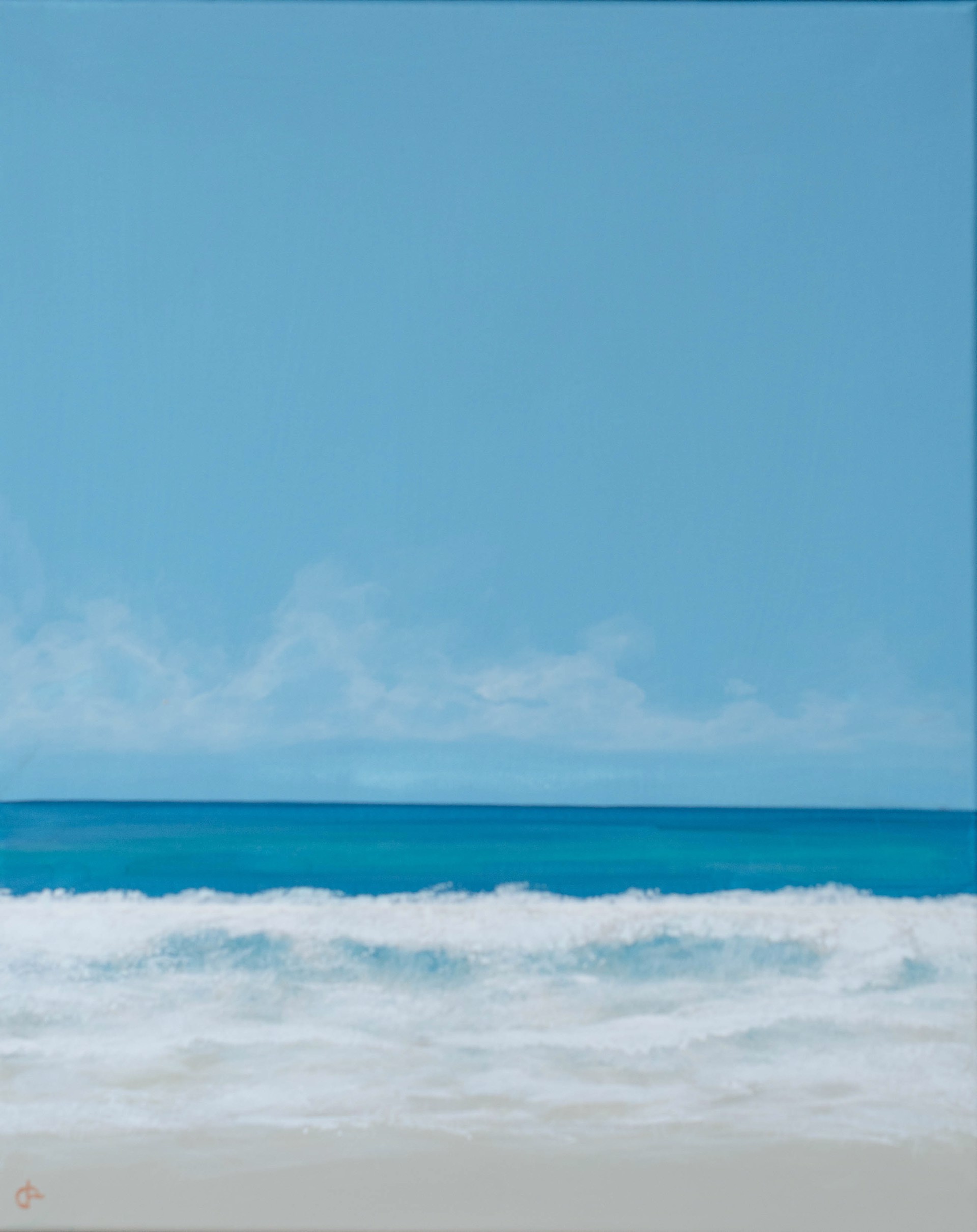Surf Break III by Peter Laughton