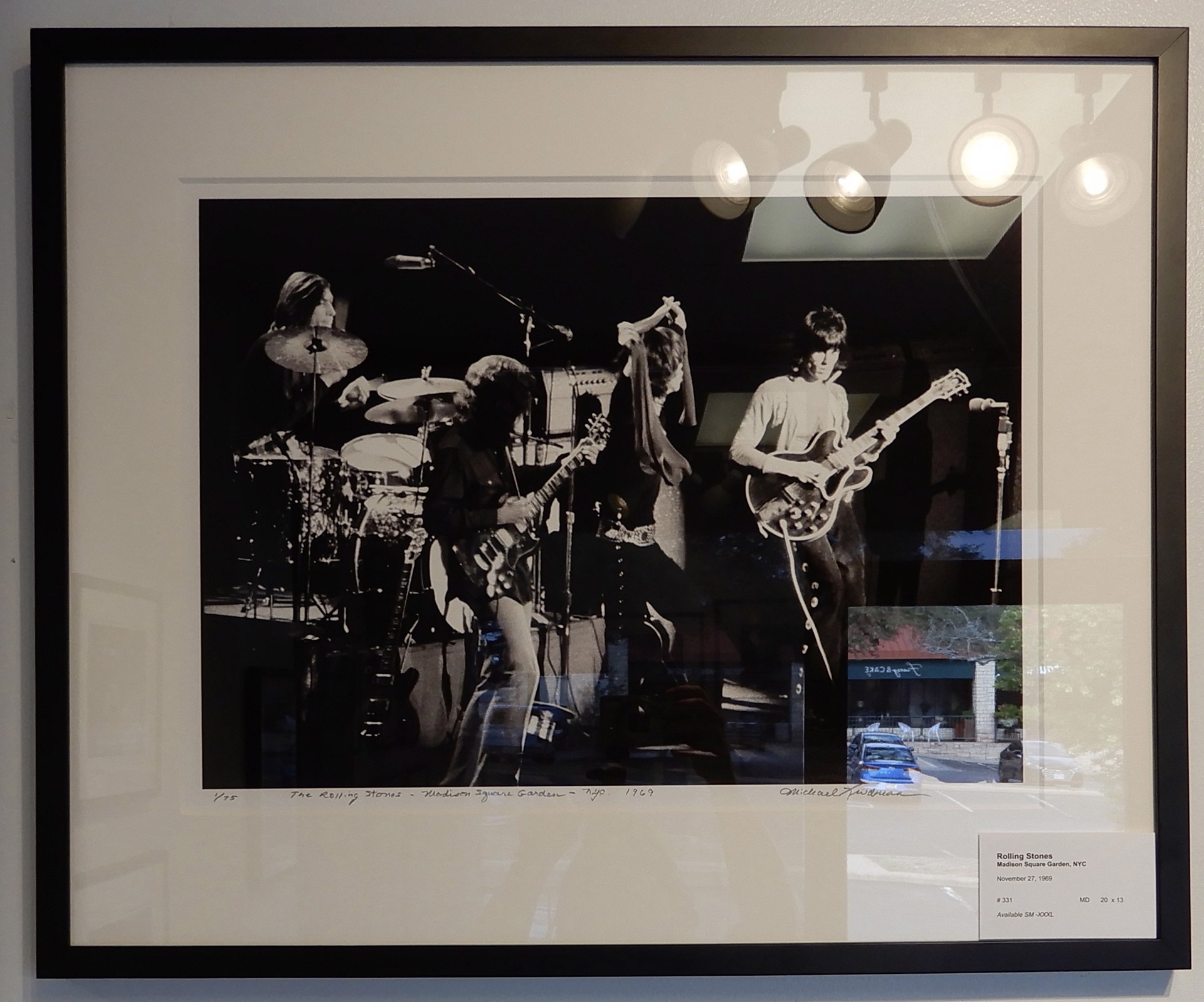 ROLLING STONES, Madison Square Garden, NYC by Michael Friedman
