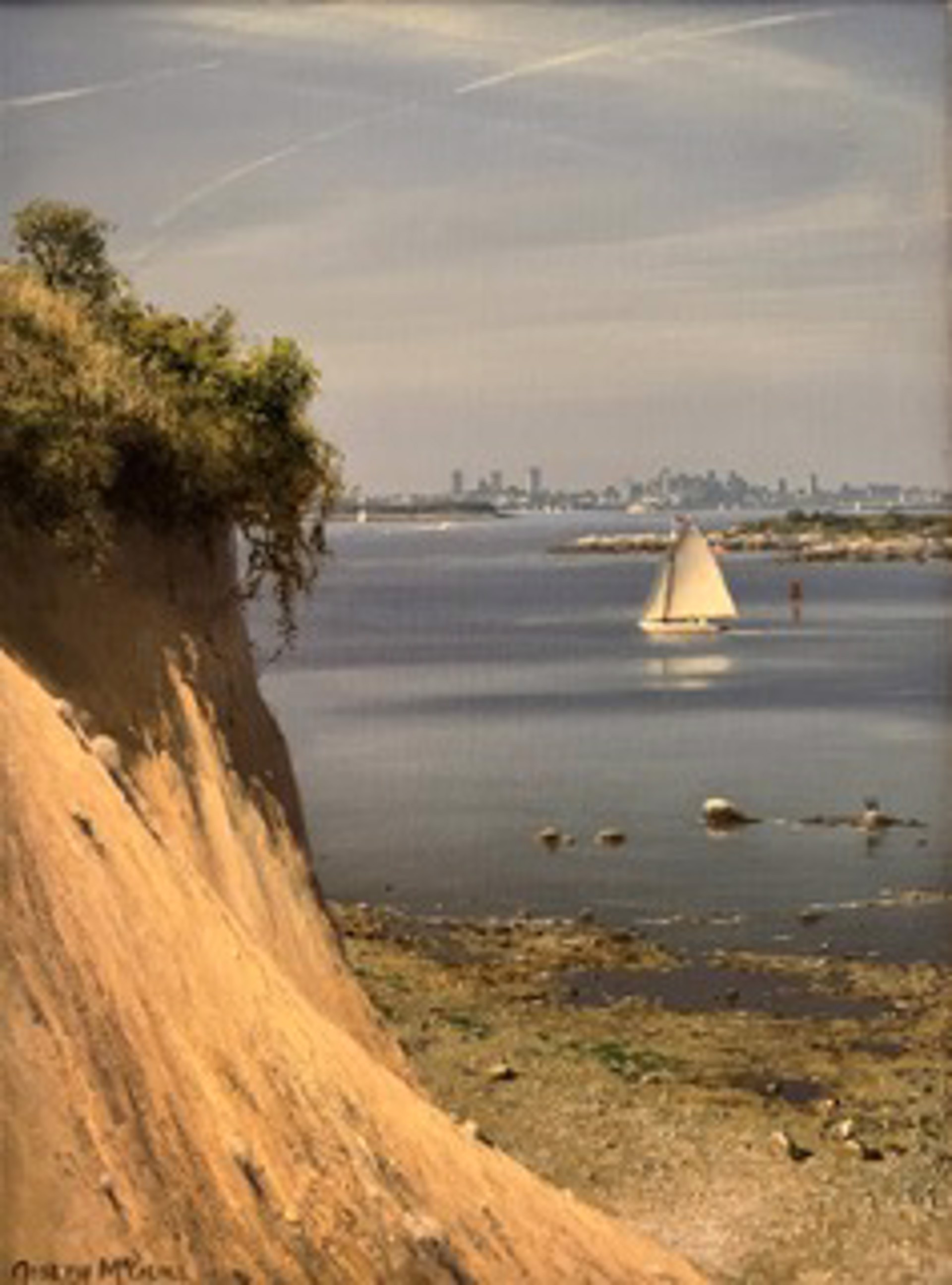 Boston Harbor Islands Project: Low Tide at Great Brewster Island by Joseph McGurl