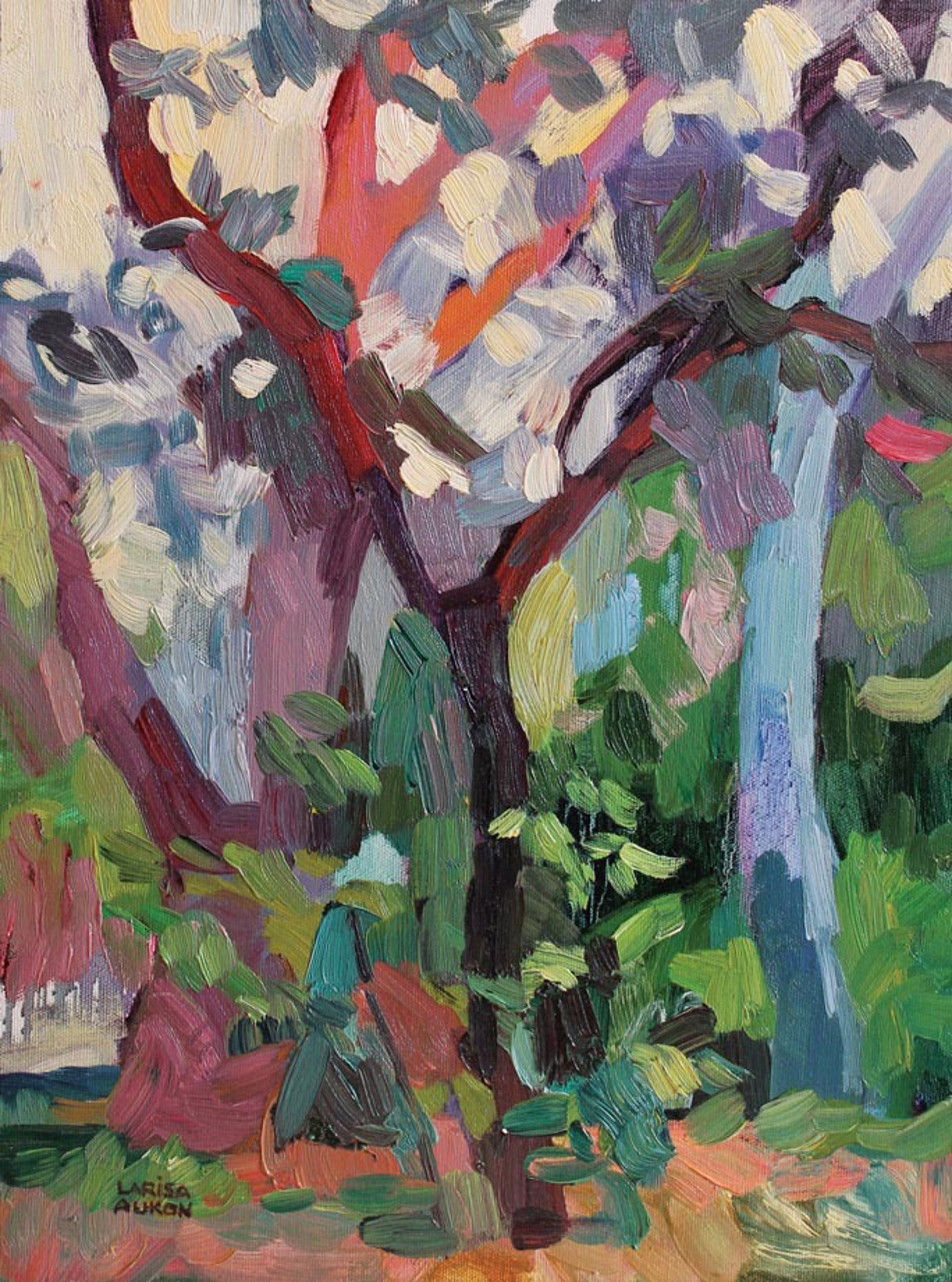Glimpse of the Forest by Larisa Aukon