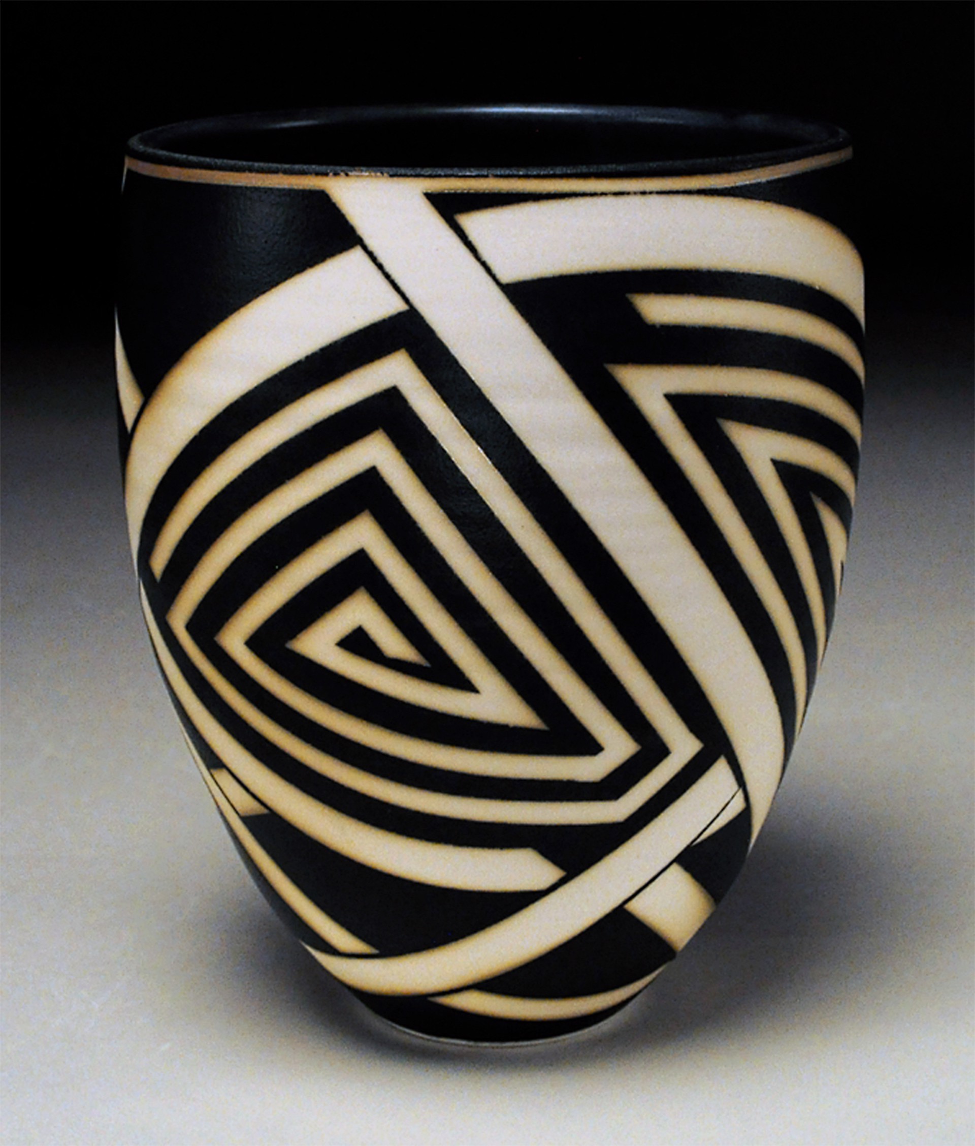 #19- Vase with Mazes by Nicholas Bernard