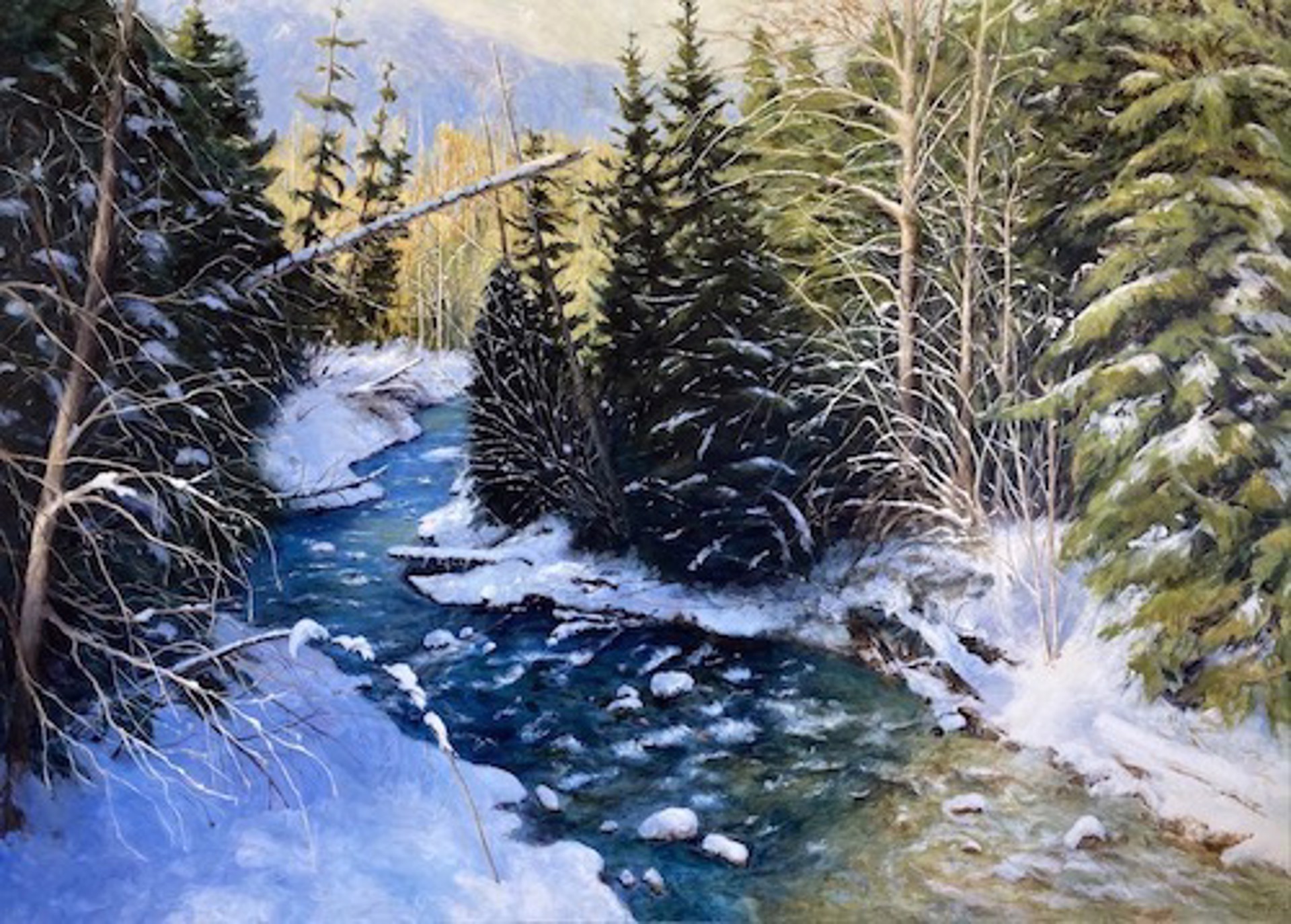 Spring Arrives in Whistler (fitz) by Doria Moodie