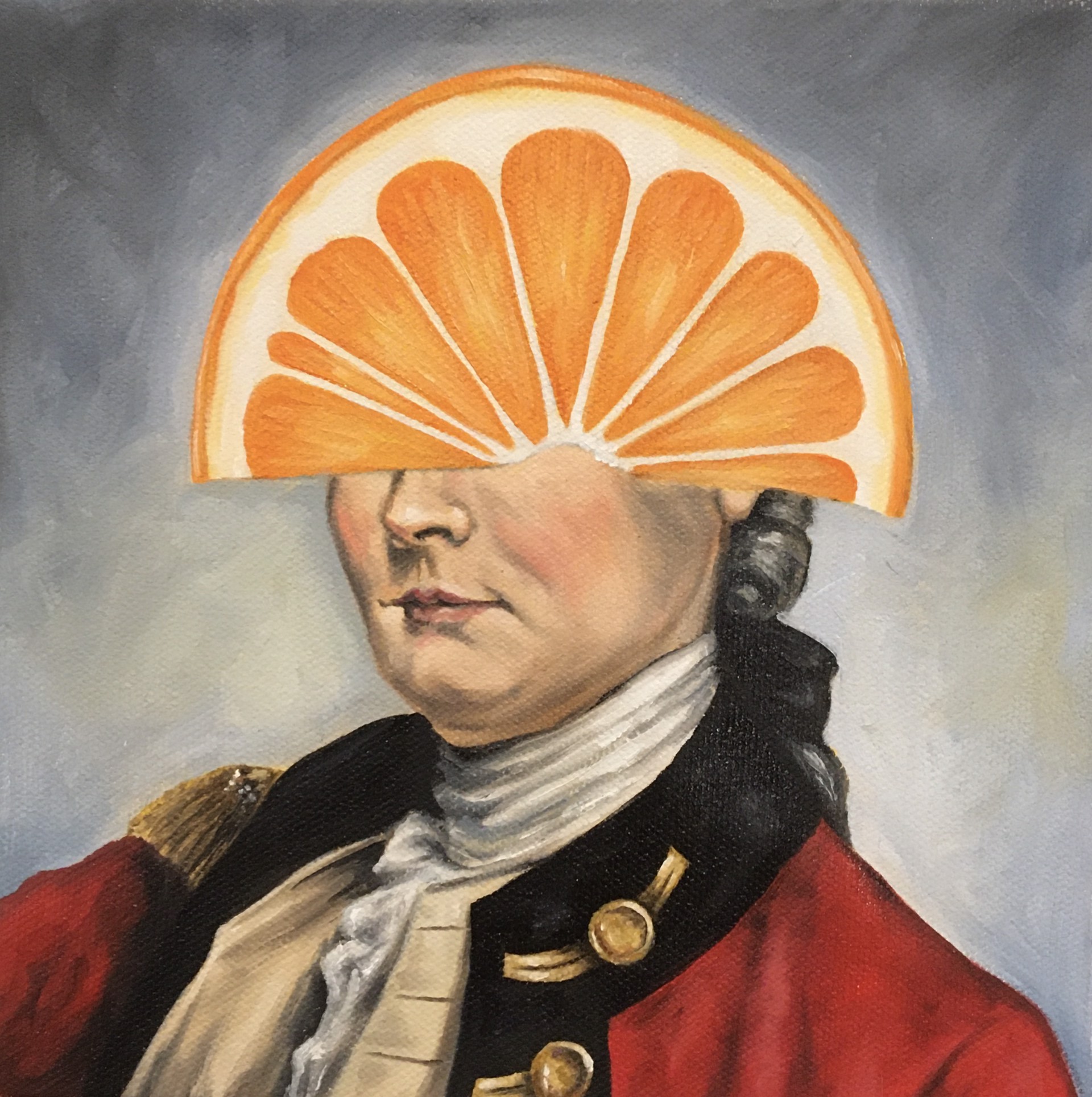 Sir Orange Slice by Rayne Housey Bories