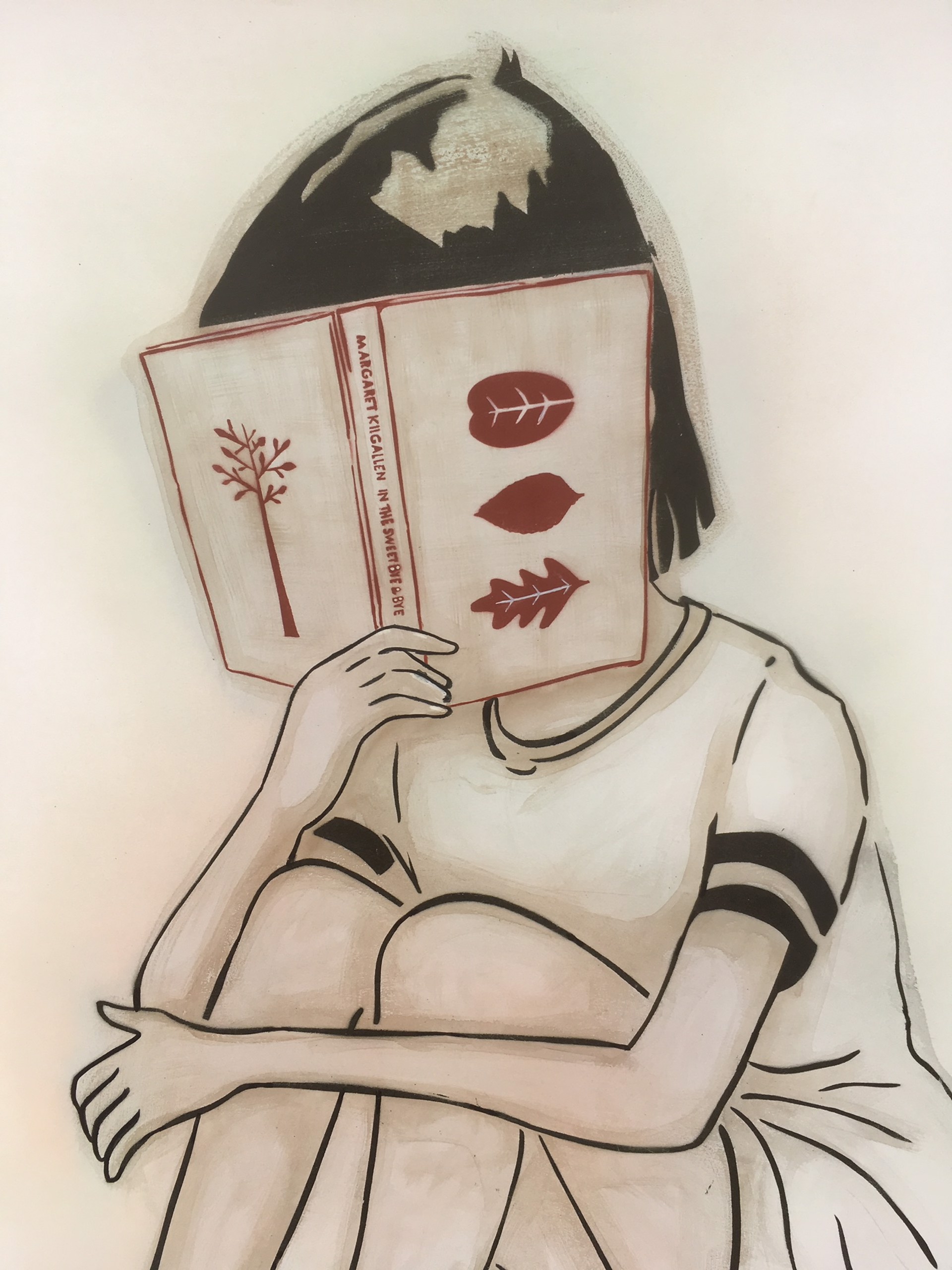 Margaret Kilgallen by Mando Marie | Reading Girls
