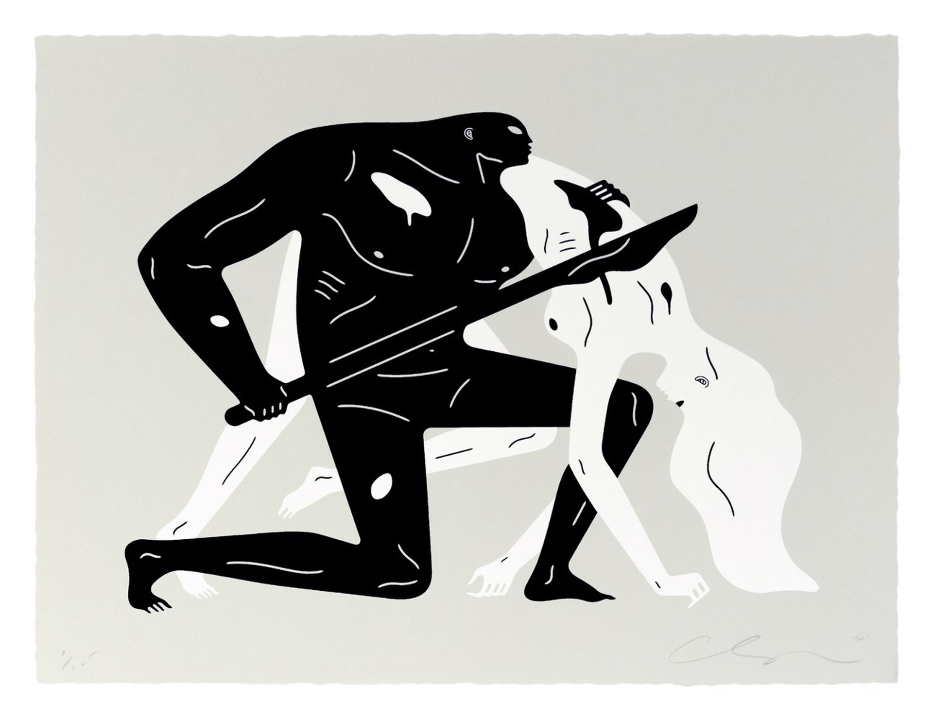 Between the Sun and Moon 2-Bone (26/125) by Cleon Peterson
