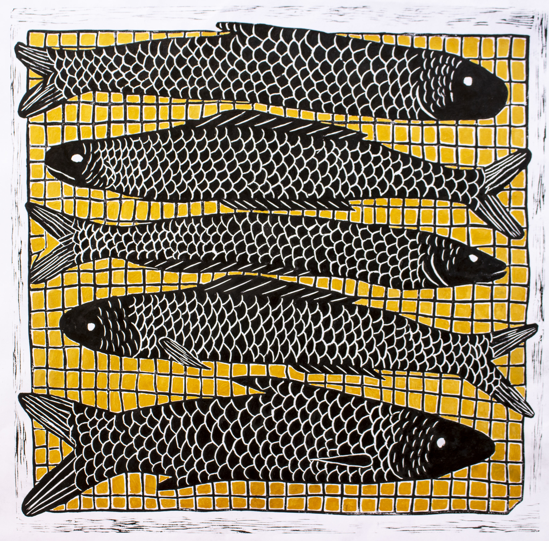 Grilled Fish Study: Gold by Morn Chear