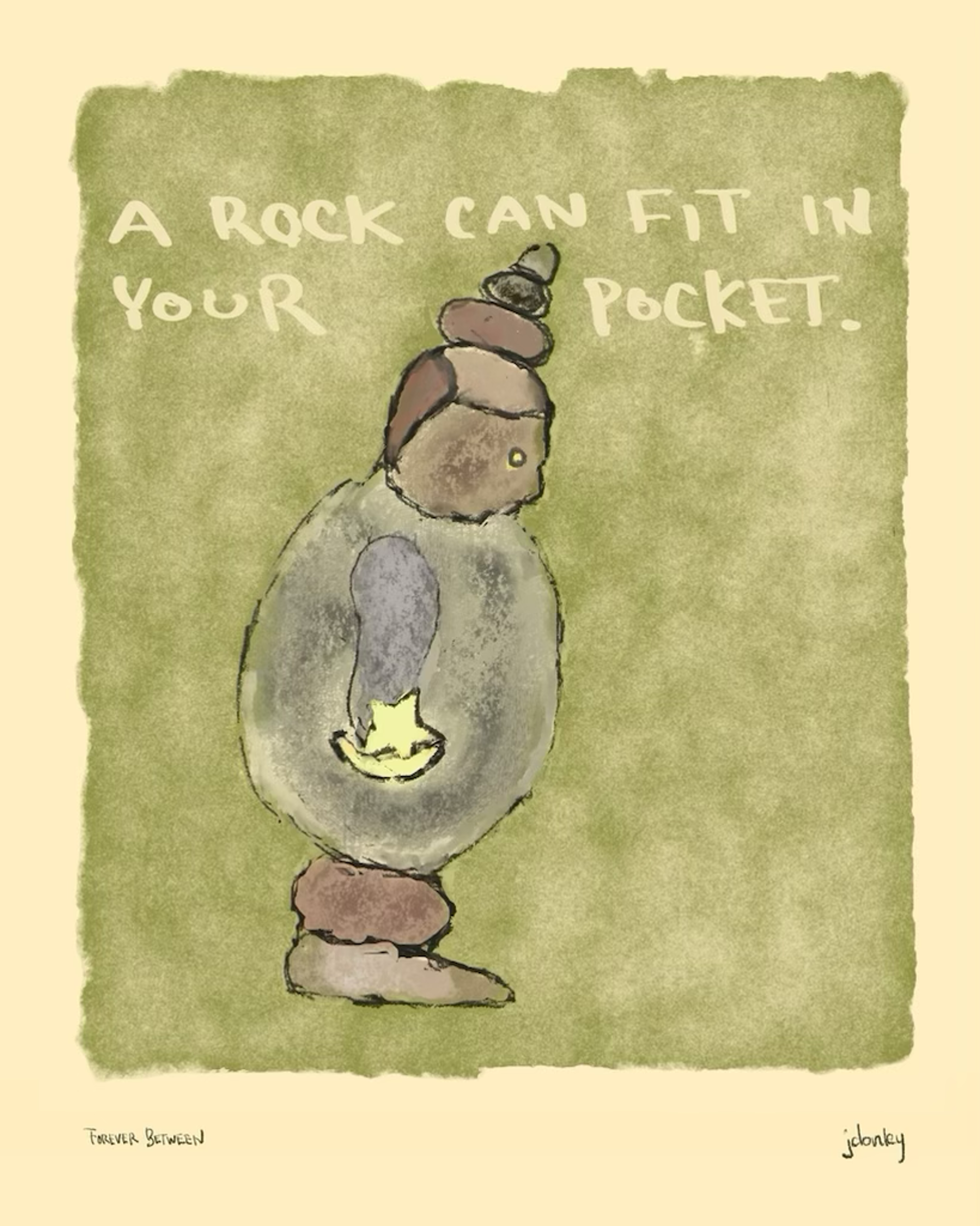 A Rock Can Fit in Your Pocket by Jan Donley