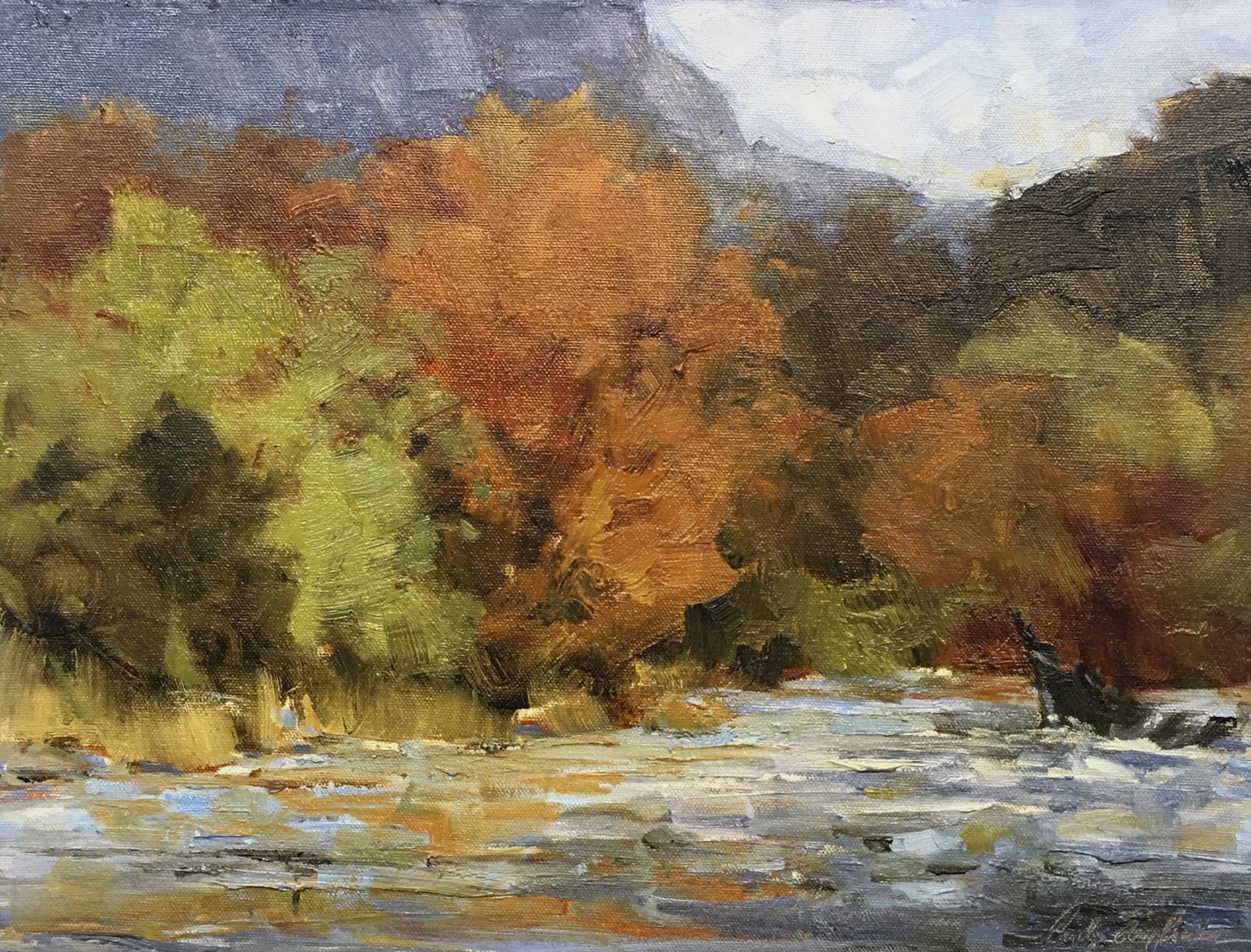 Appalachian River by Carolyn Crocker (Rue)