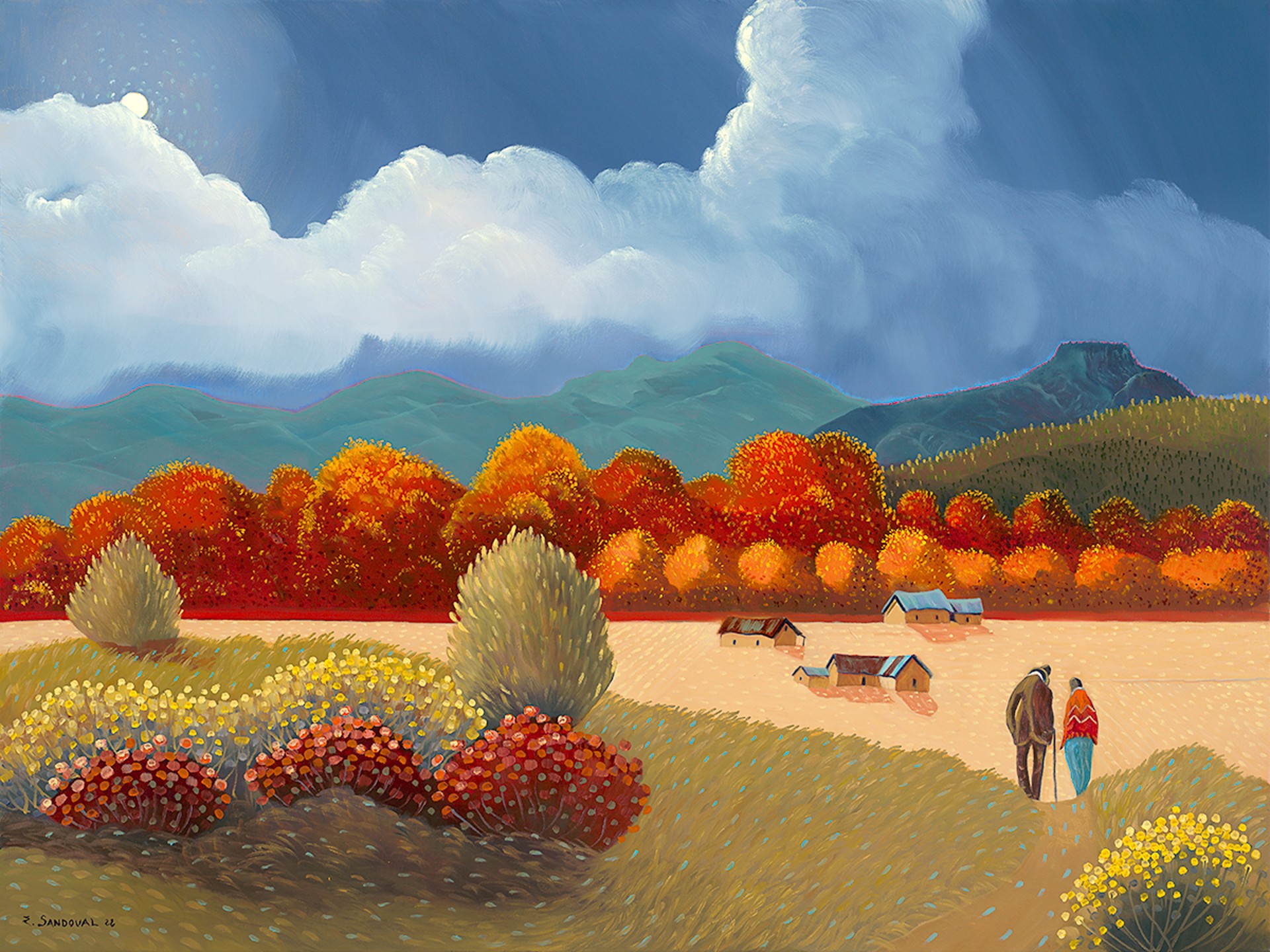 Fall in the Valley by Ed Sandoval
