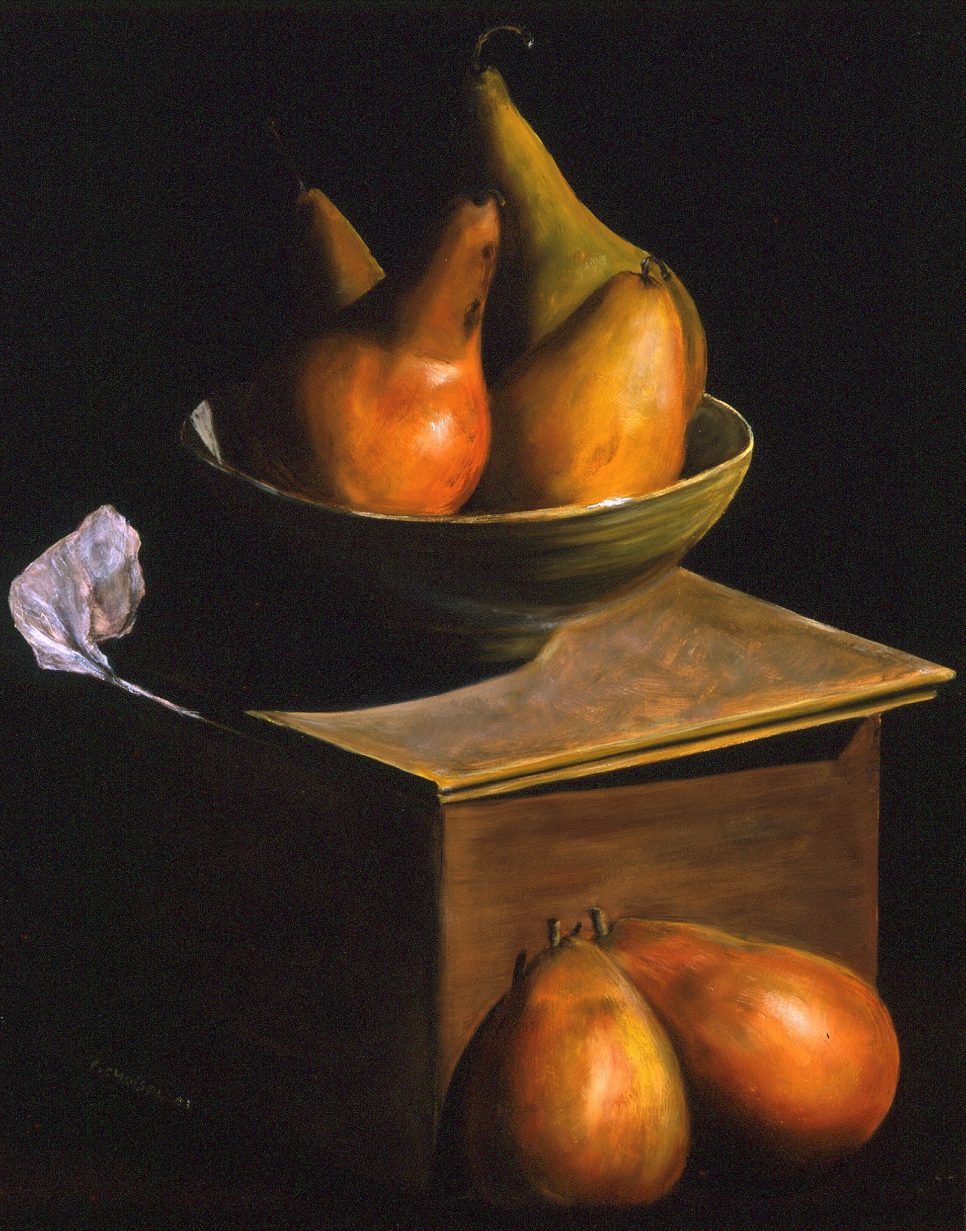 Pears & Japanese Box by Frederic Choisel