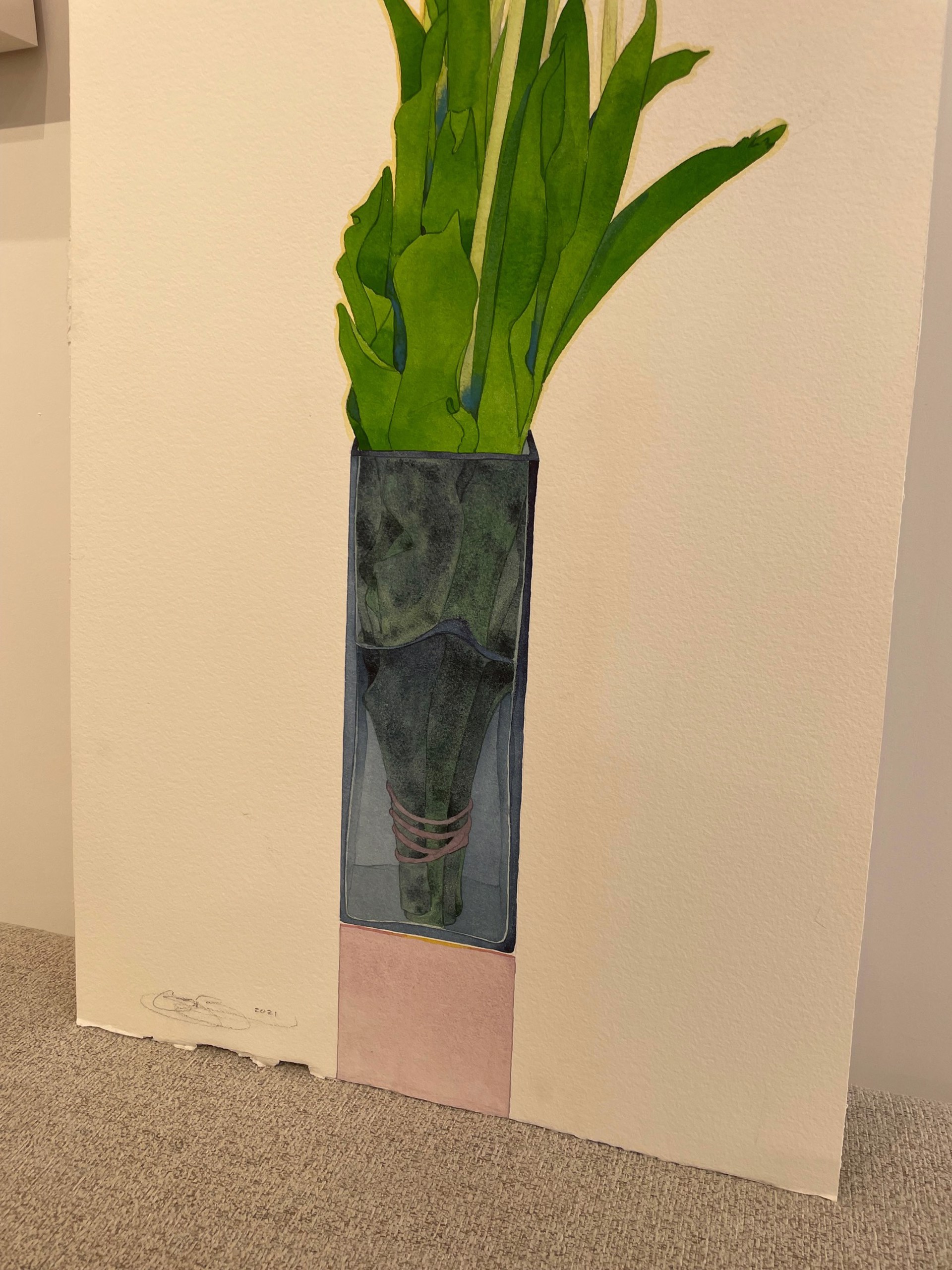 Tall Tulips (unframed) by Gary Bukovnik