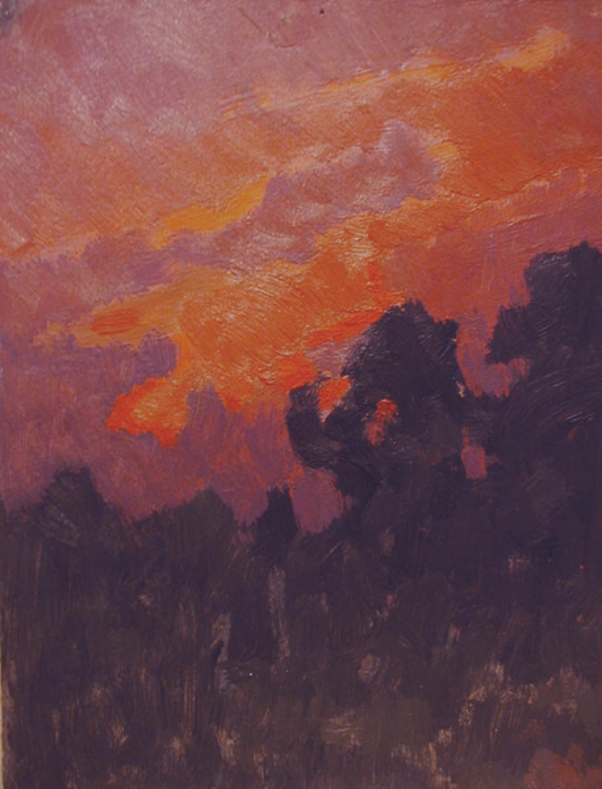 Red Sky by Mikhail M. Bekenev