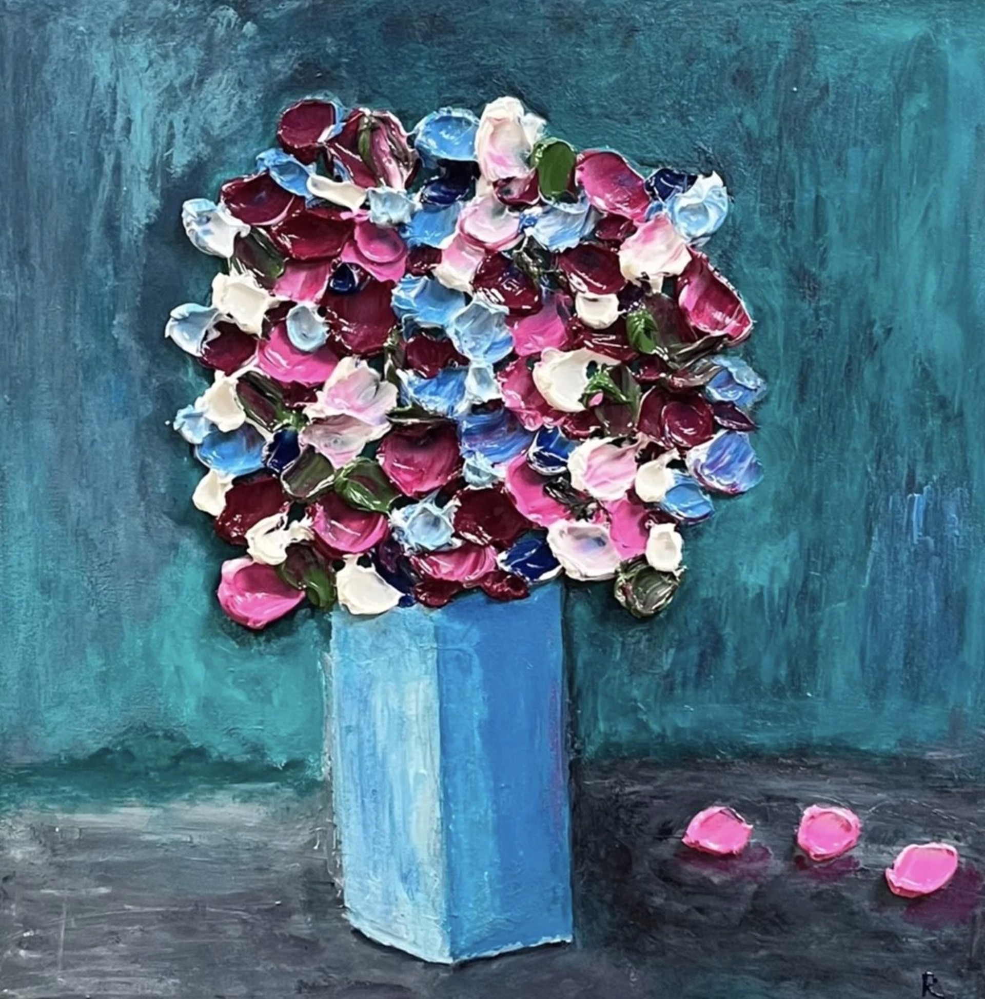 Sky Blue Vase by Edward Rittenberg