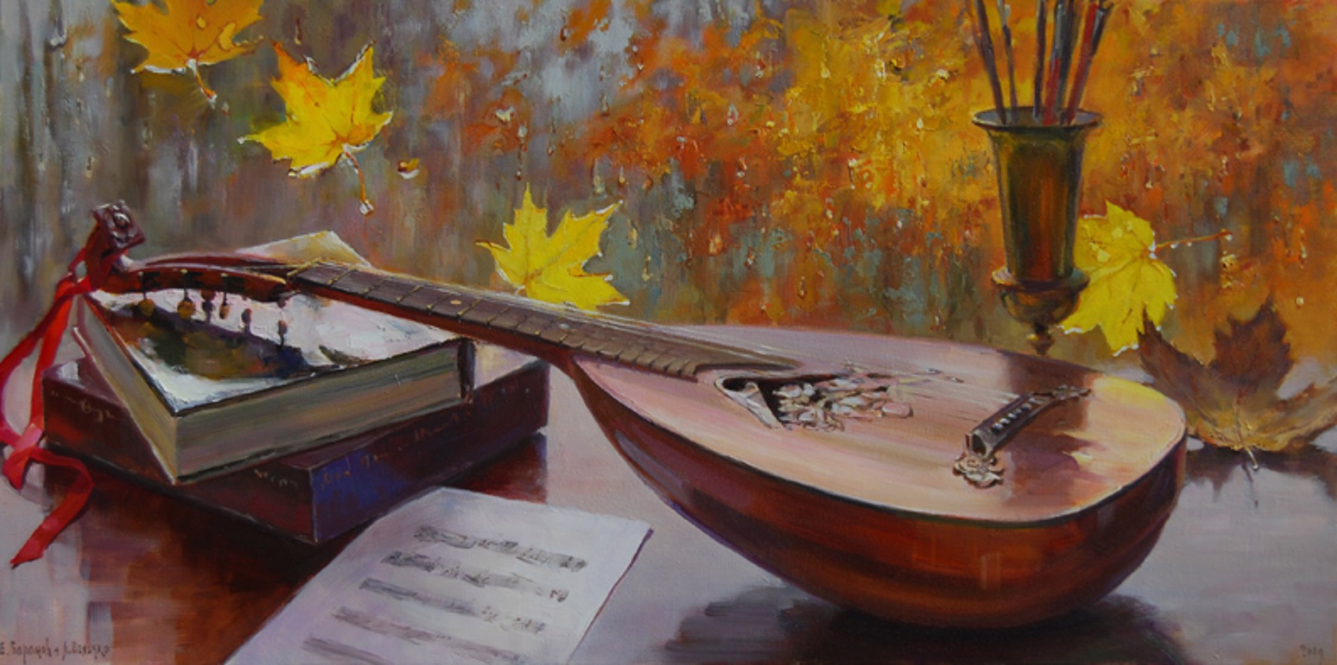 Autumn Melody for a Lute by Evgeny & Lydia Baranov