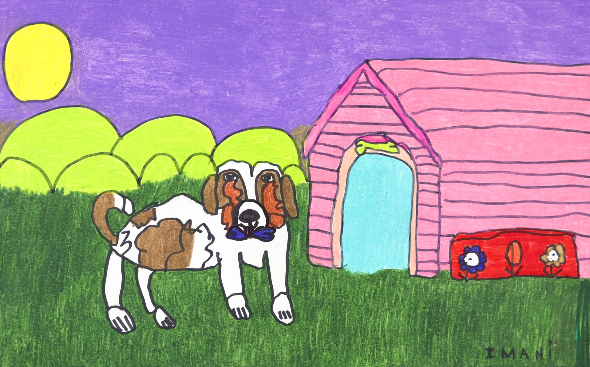 The Dog Outside by Imani Turner