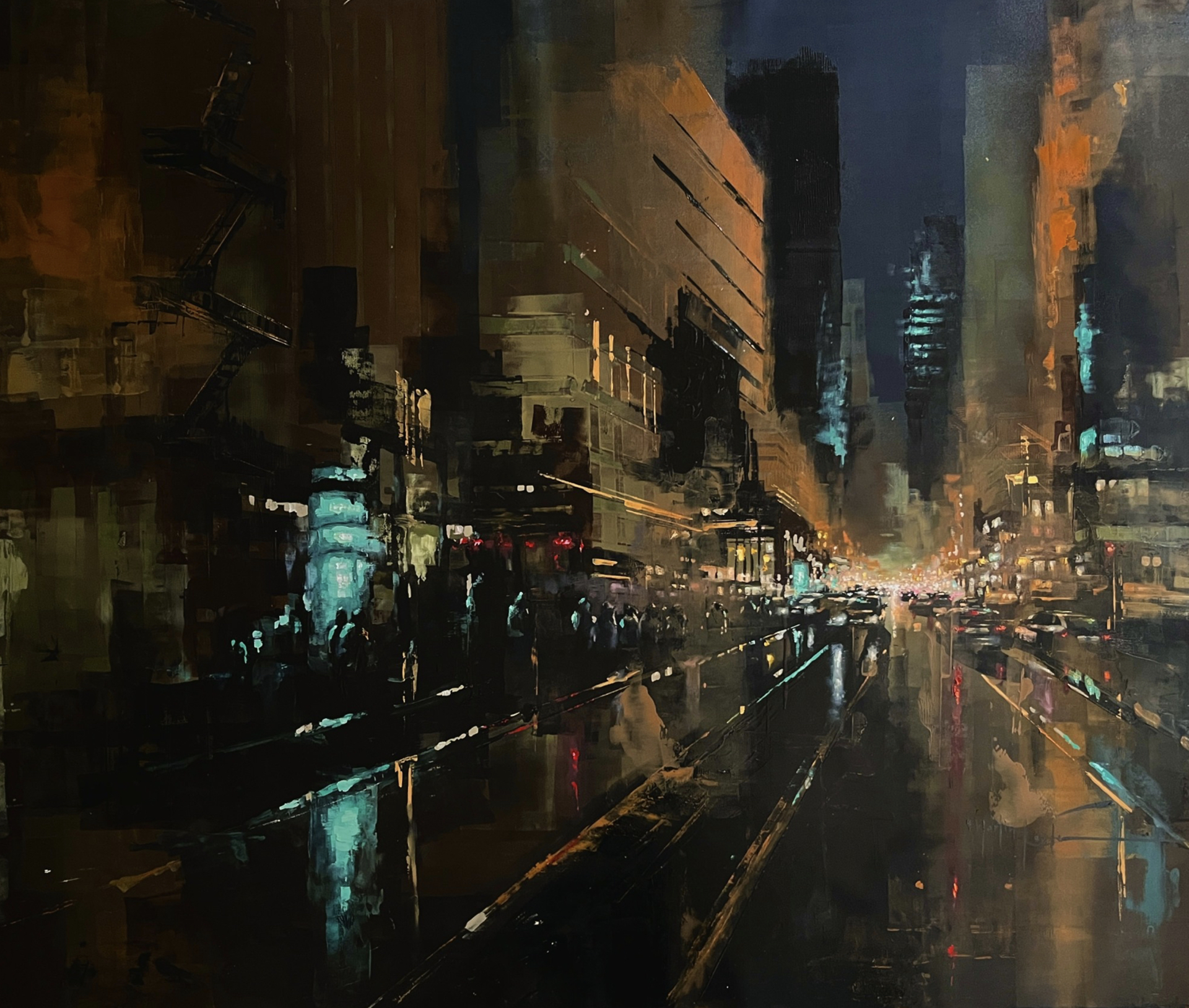 New York The Golden City by Martin Koester