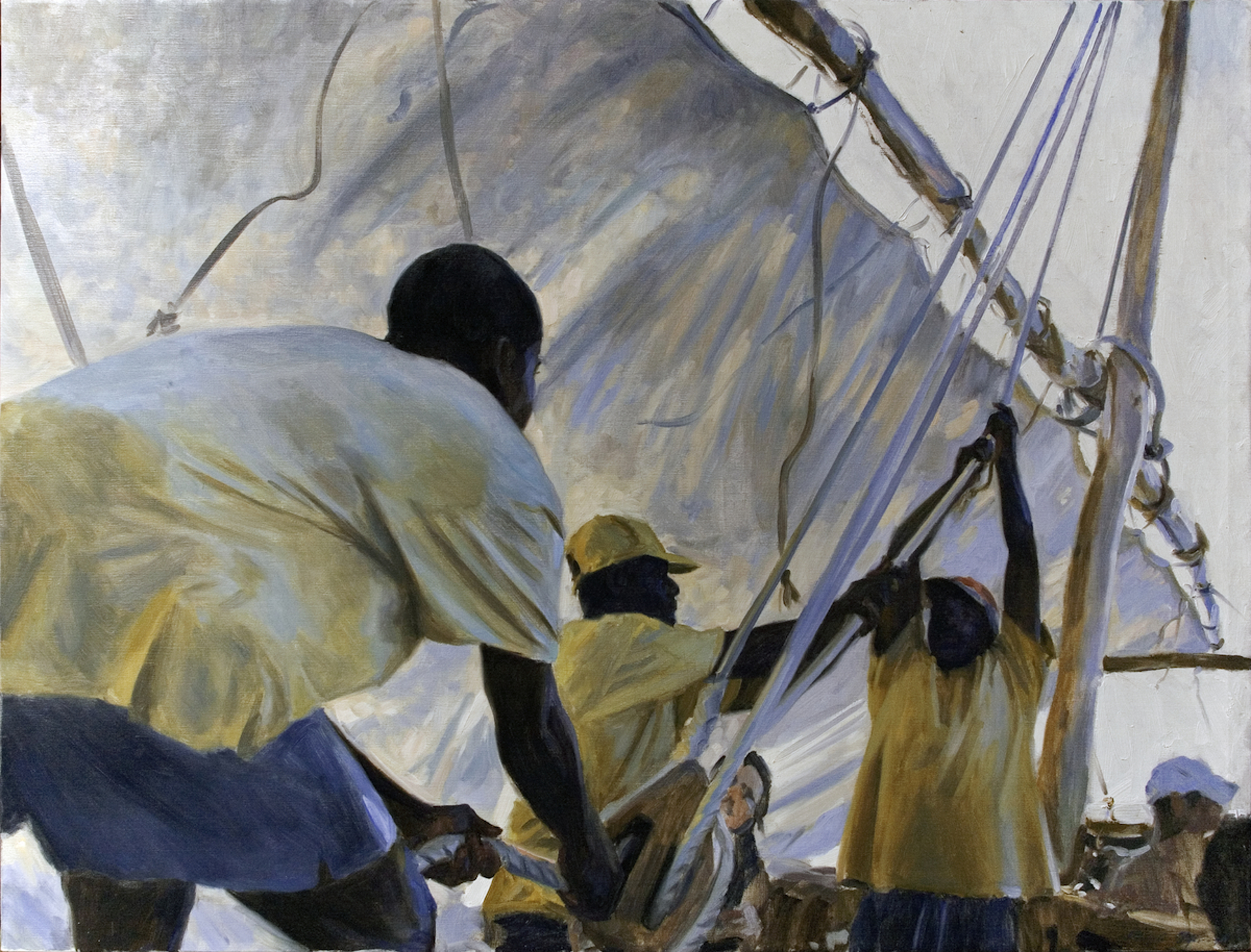 Raising the Sails by Paul G. Oxborough
