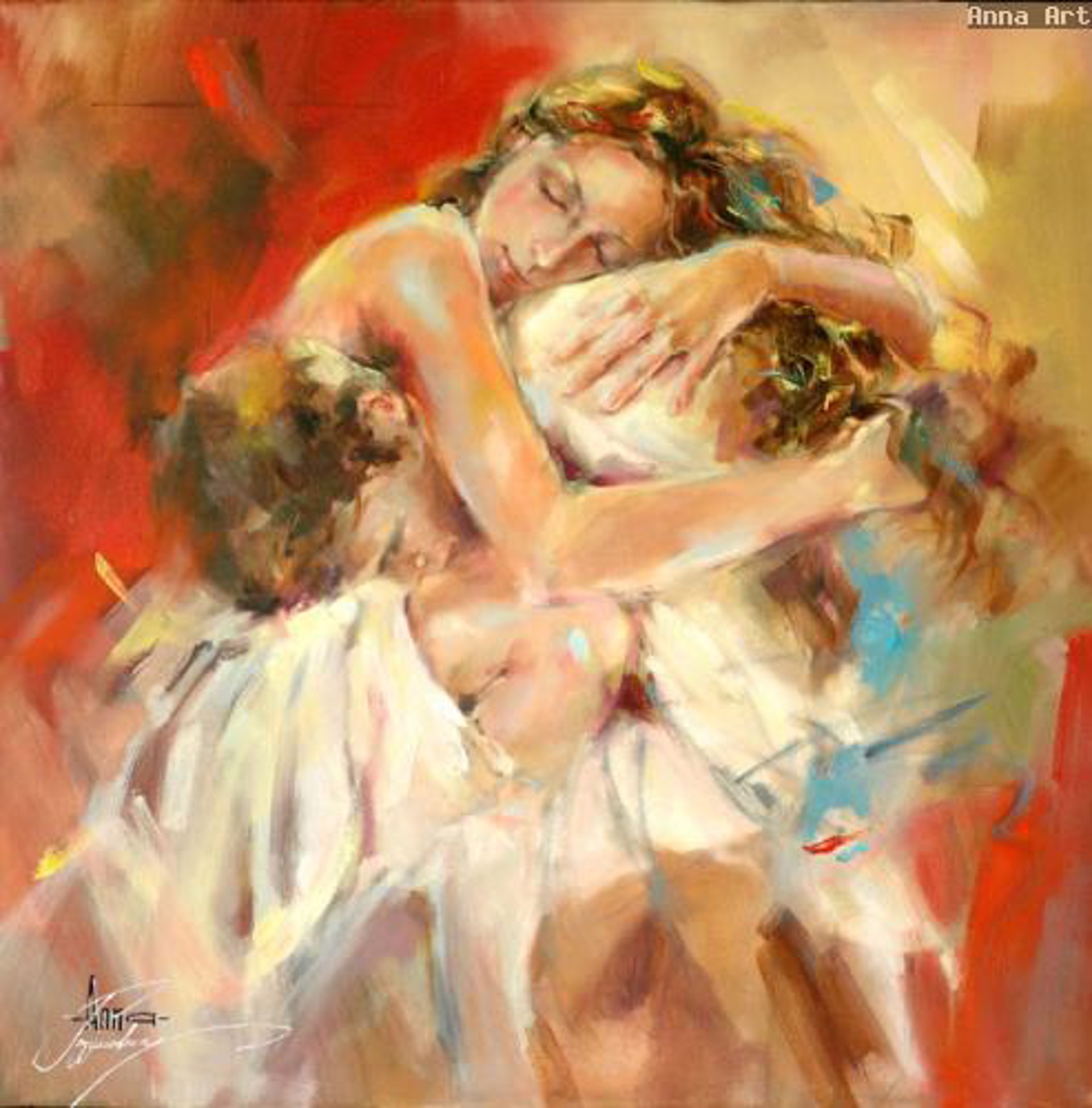 Embraces by Anna Razumovskaya